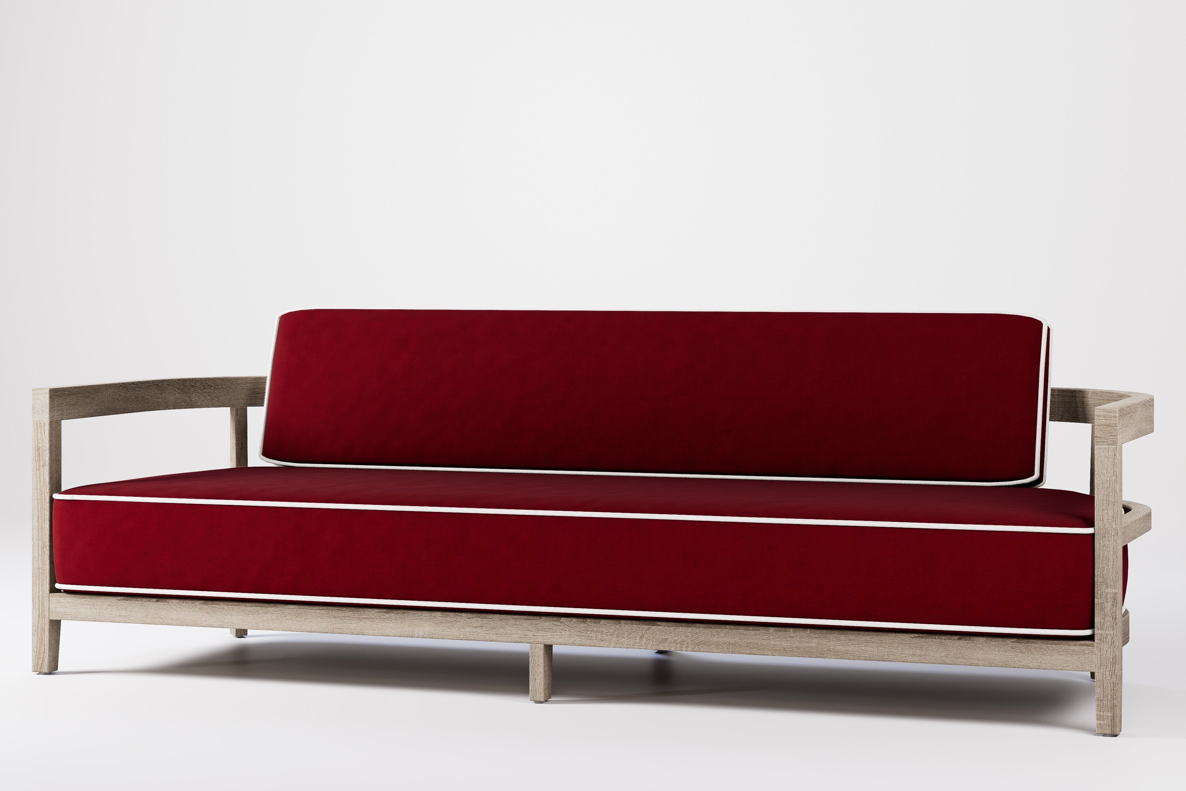 Rome Outdoor 3 Seat Sofa Teak