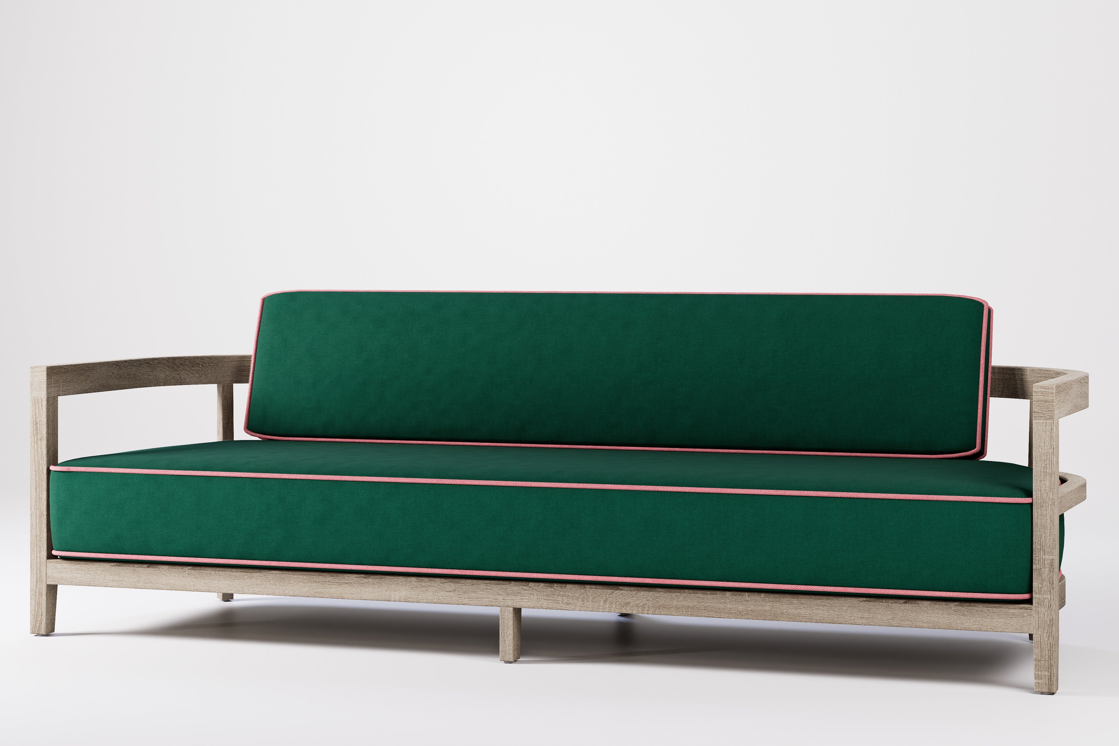 Rome Outdoor 3 Seat Sofa Teak