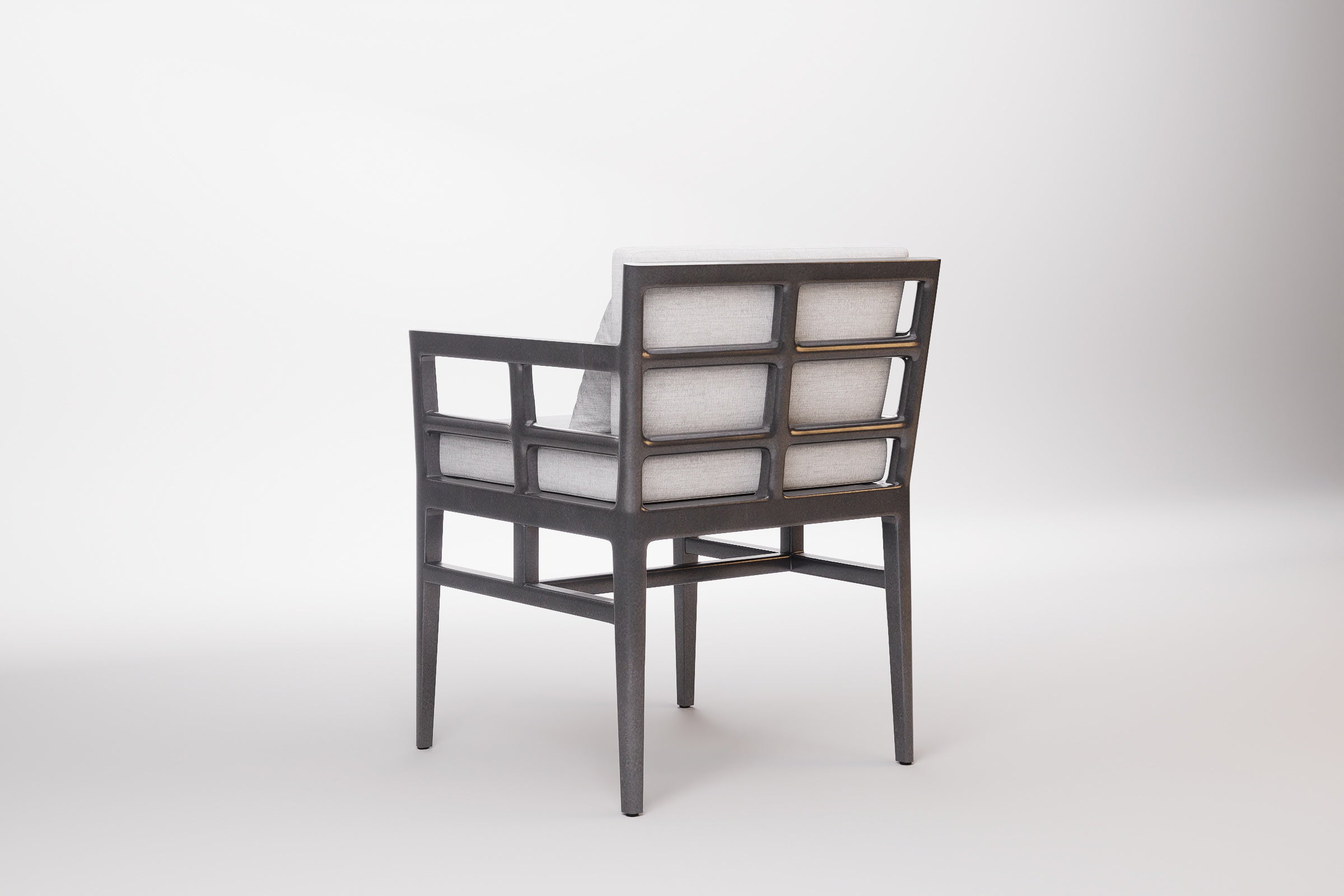 Vienna Outdoor Dining Chair Aluminium