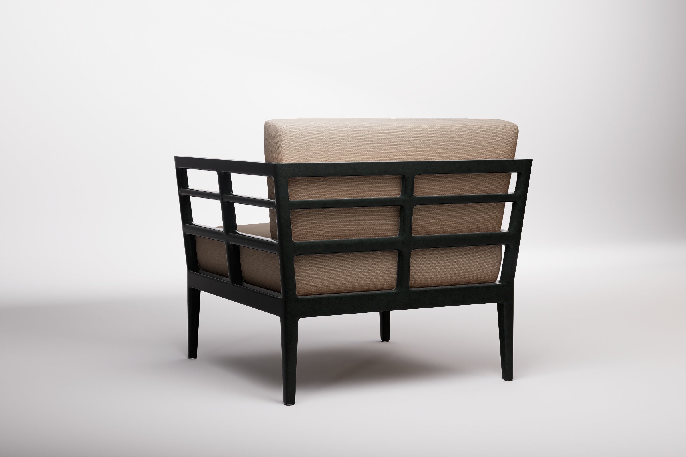 Vienna Outdoor Lounge Armchair Aluminium