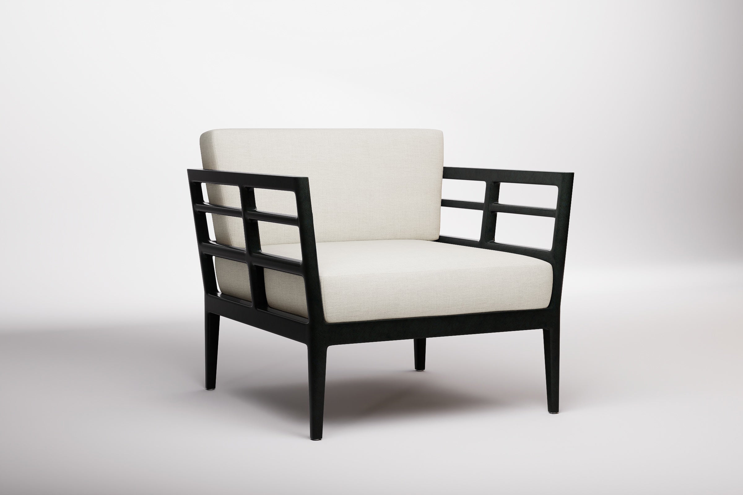 Vienna Outdoor Lounge Armchair Aluminium