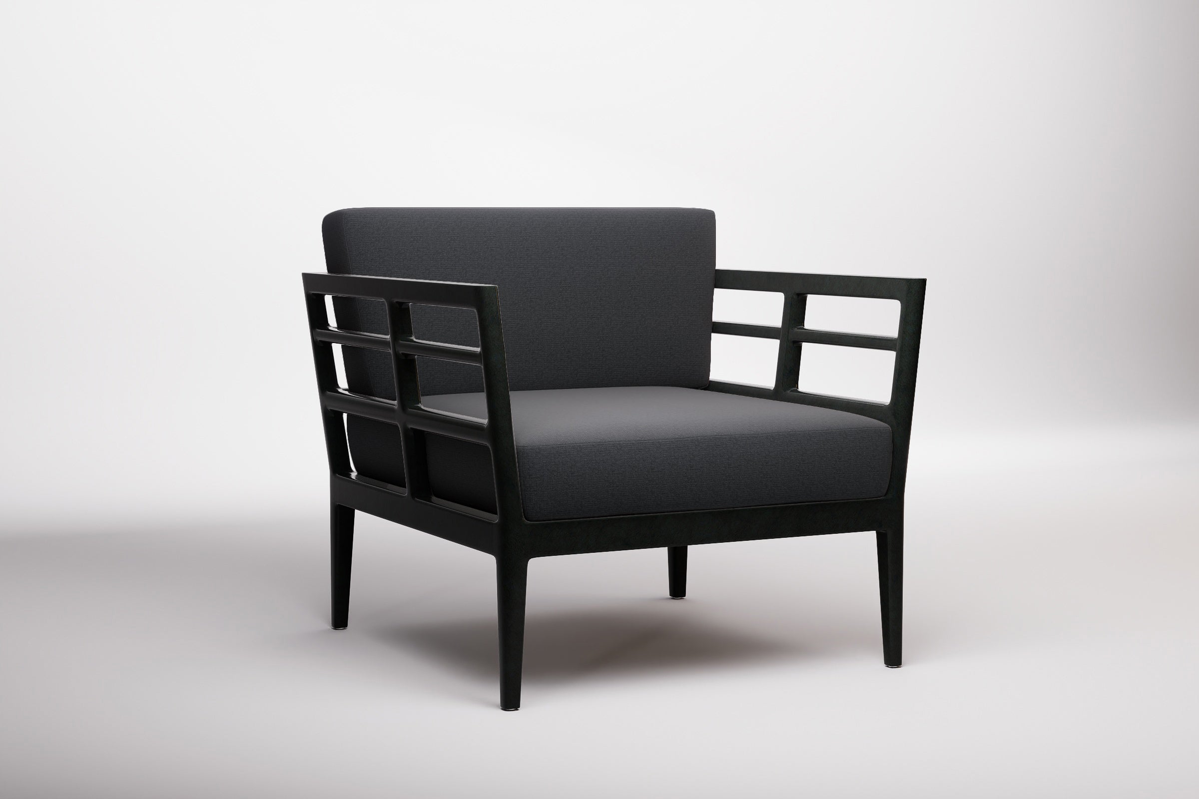 Vienna Outdoor Lounge Armchair Aluminium