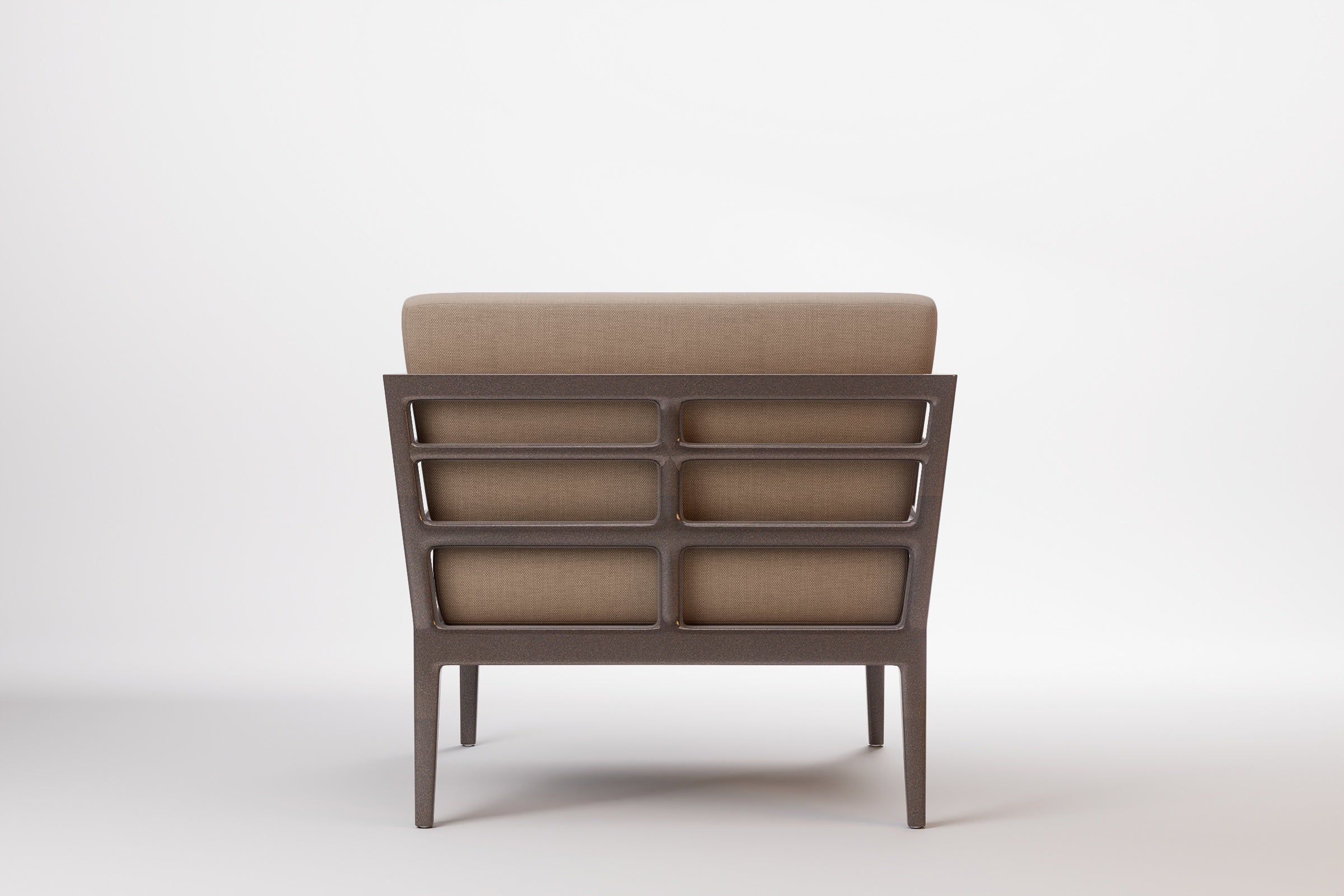 Vienna Outdoor Lounge Armchair Aluminium