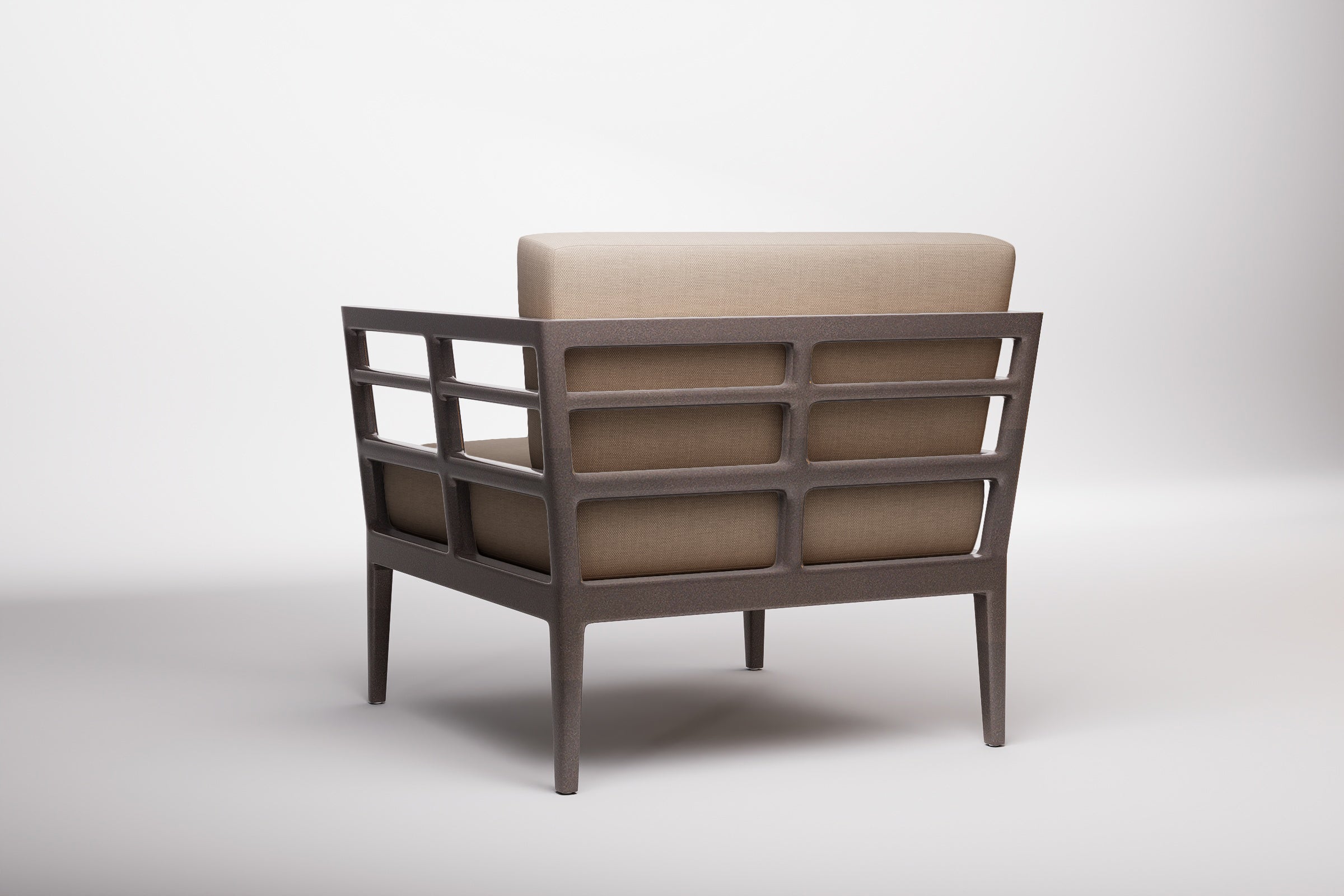 Vienna Outdoor Lounge Armchair Aluminium