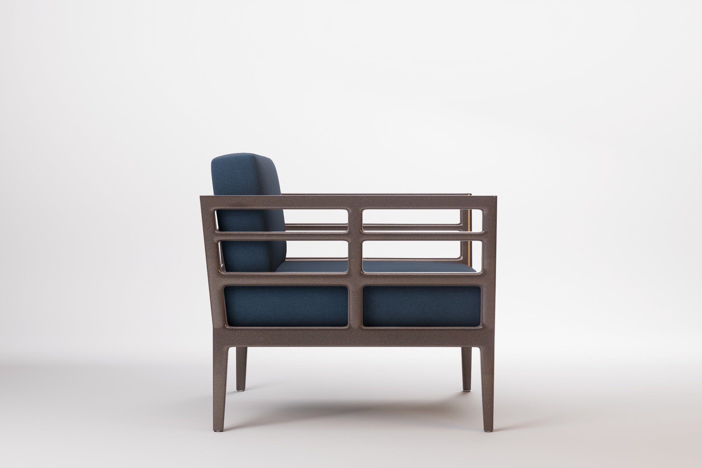 Vienna Outdoor Lounge Armchair Aluminium