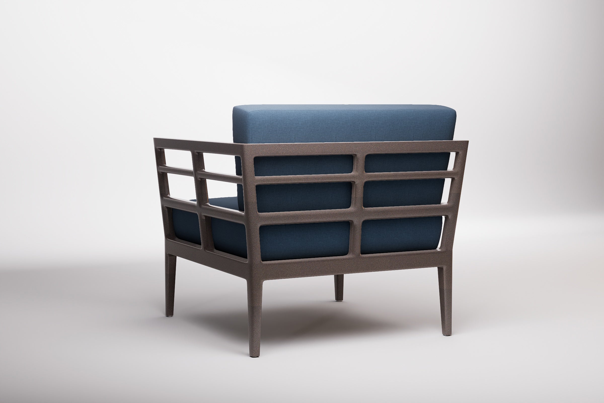 Vienna Outdoor Lounge Armchair Aluminium