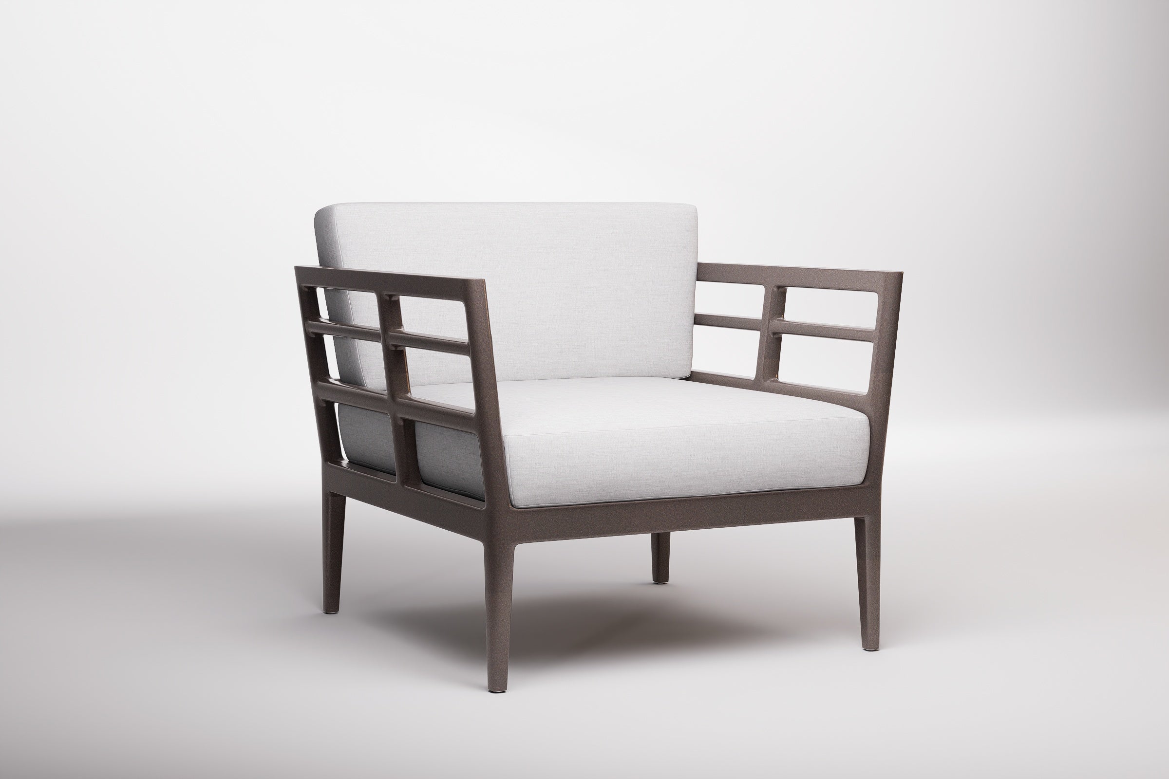 Vienna Outdoor Lounge Armchair Aluminium