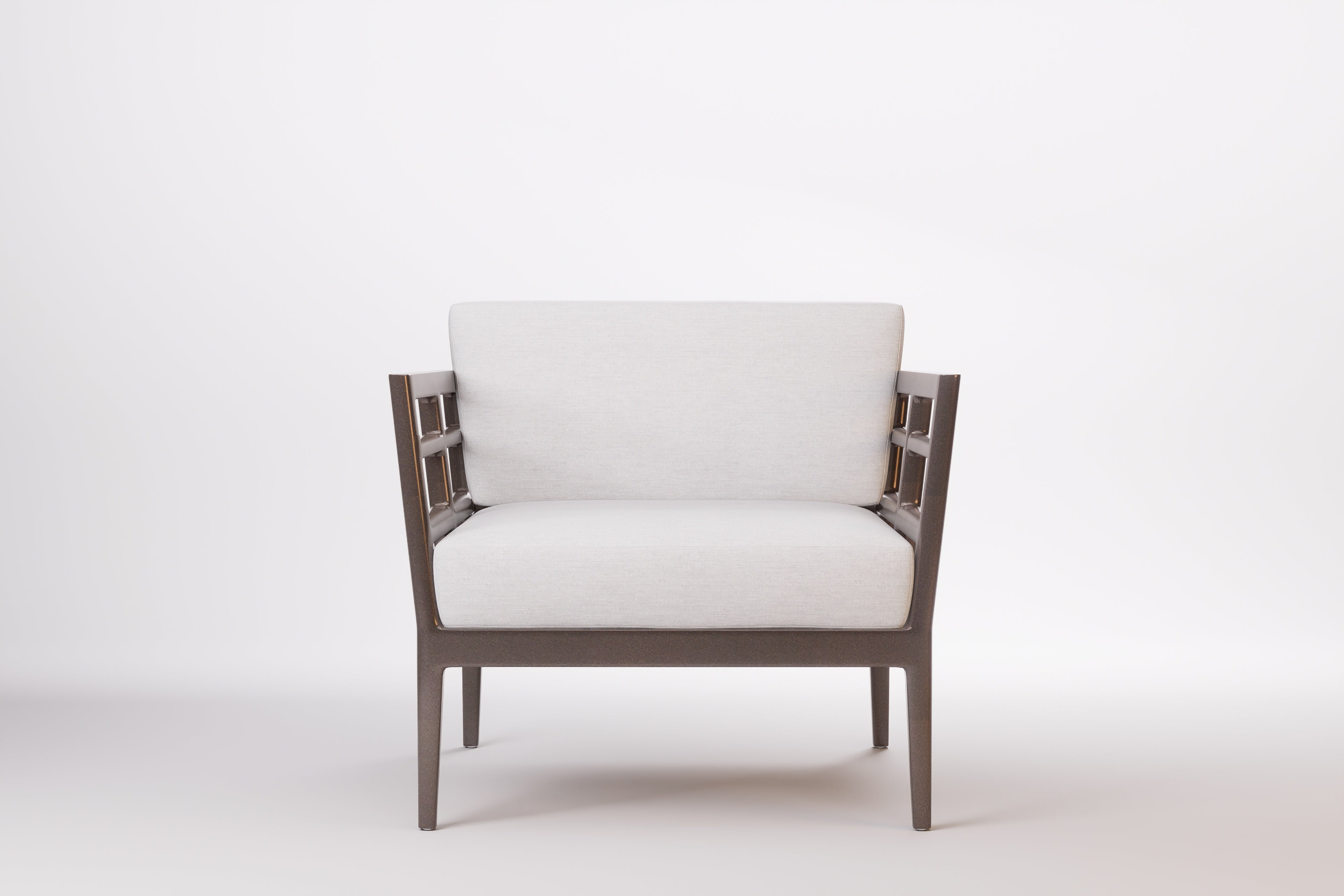 Vienna Outdoor Lounge Armchair Aluminium