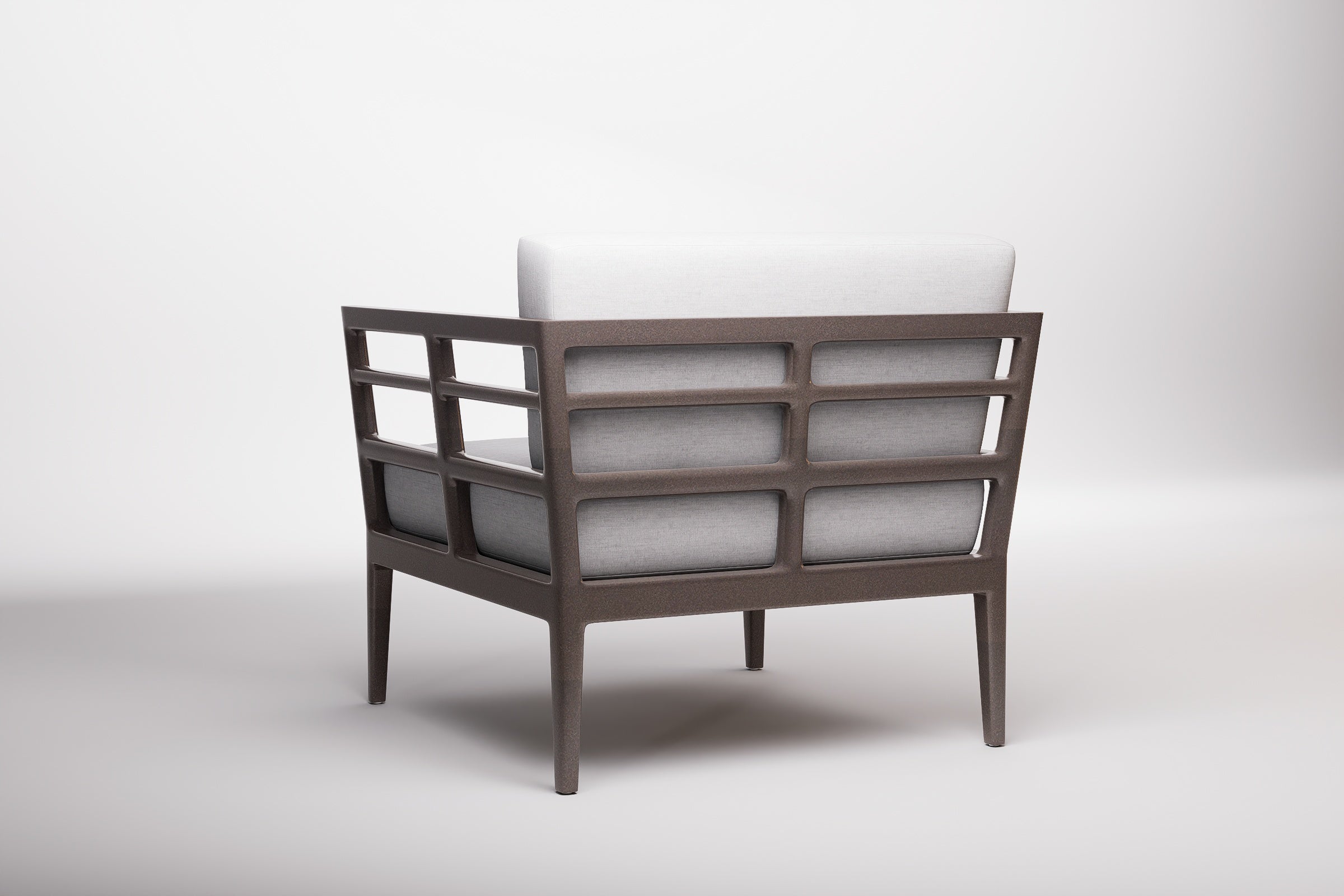 Vienna Outdoor Lounge Armchair Aluminium