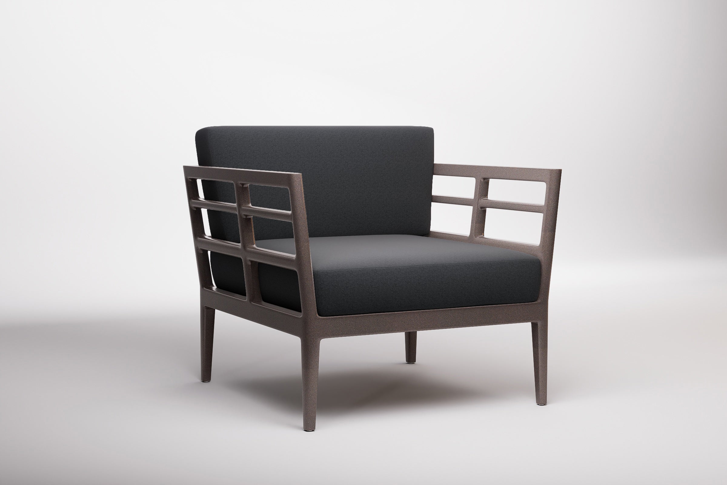 Vienna Outdoor Lounge Armchair Aluminium