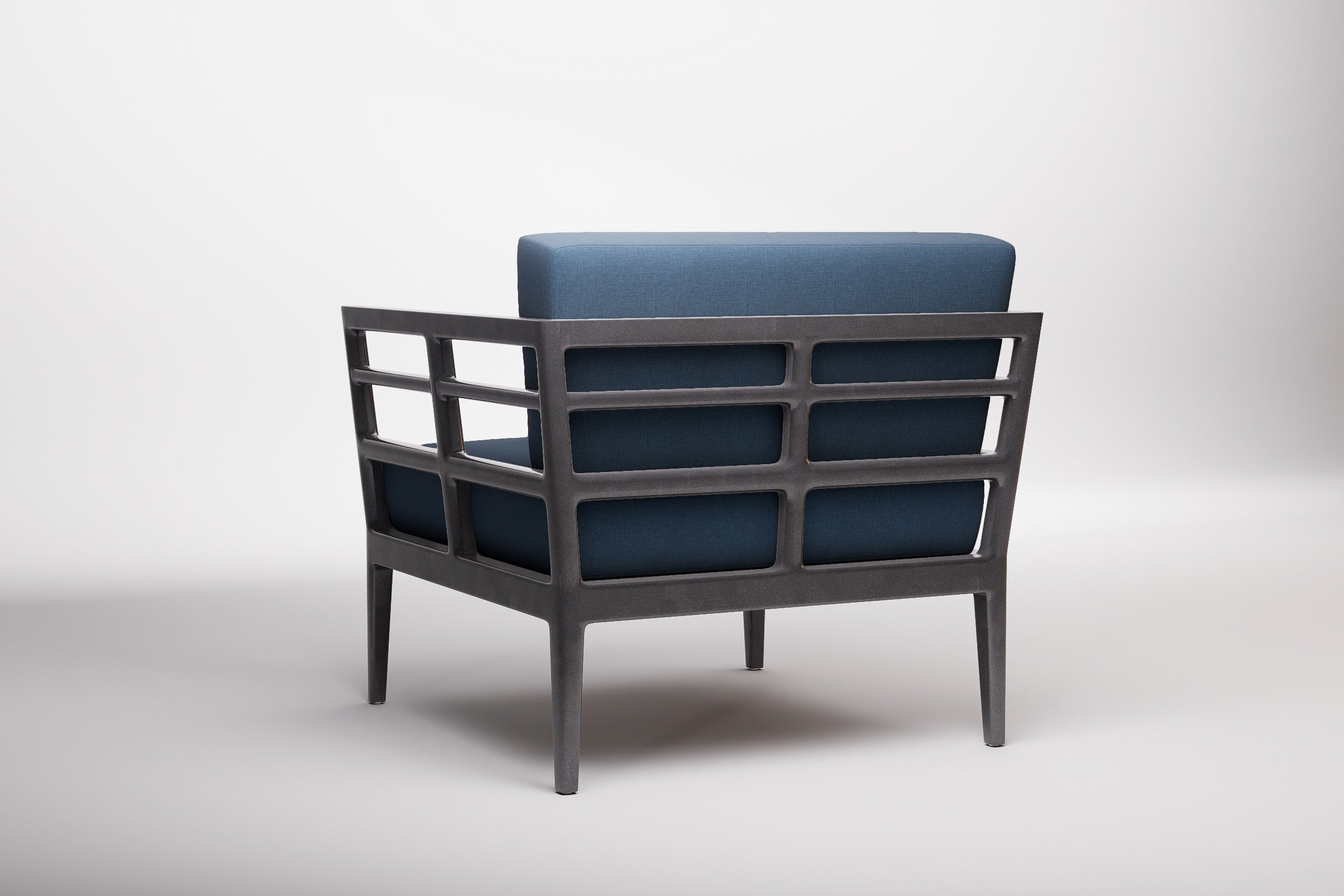 Vienna Outdoor Lounge Armchair Aluminium