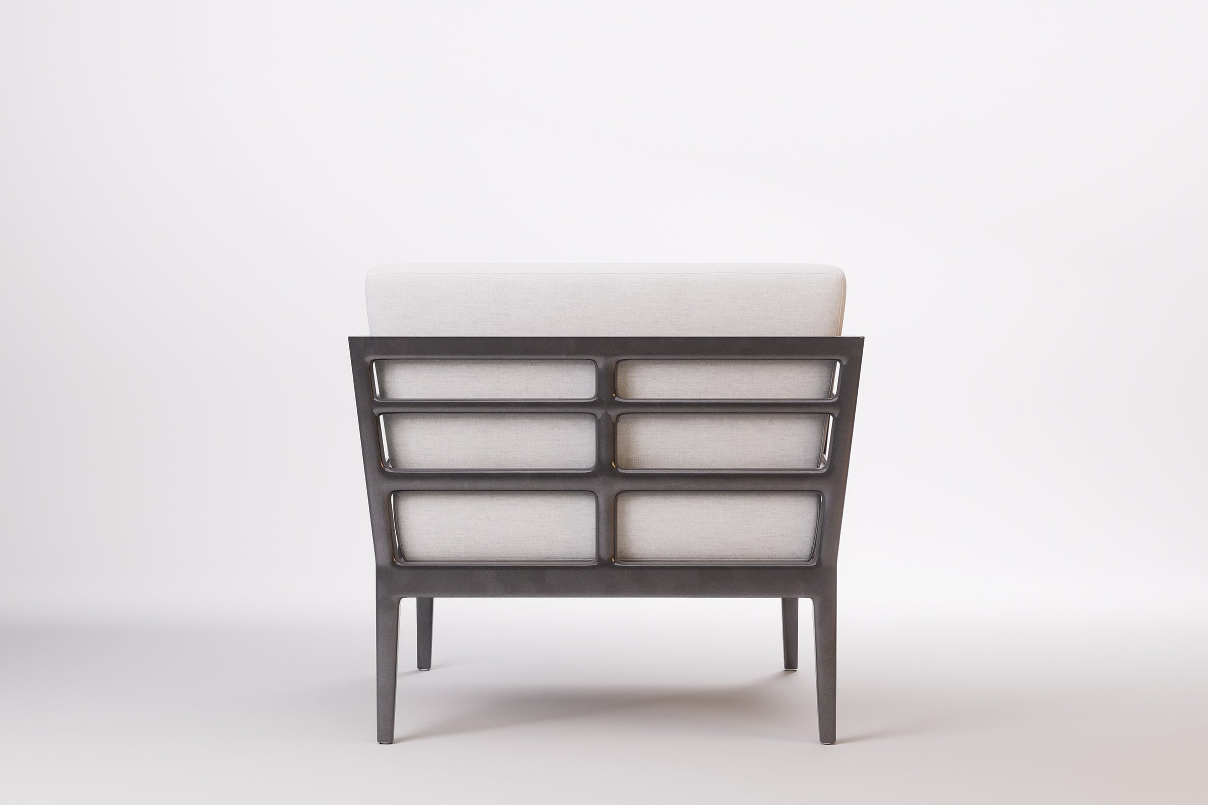 Vienna Outdoor Lounge Armchair Aluminium