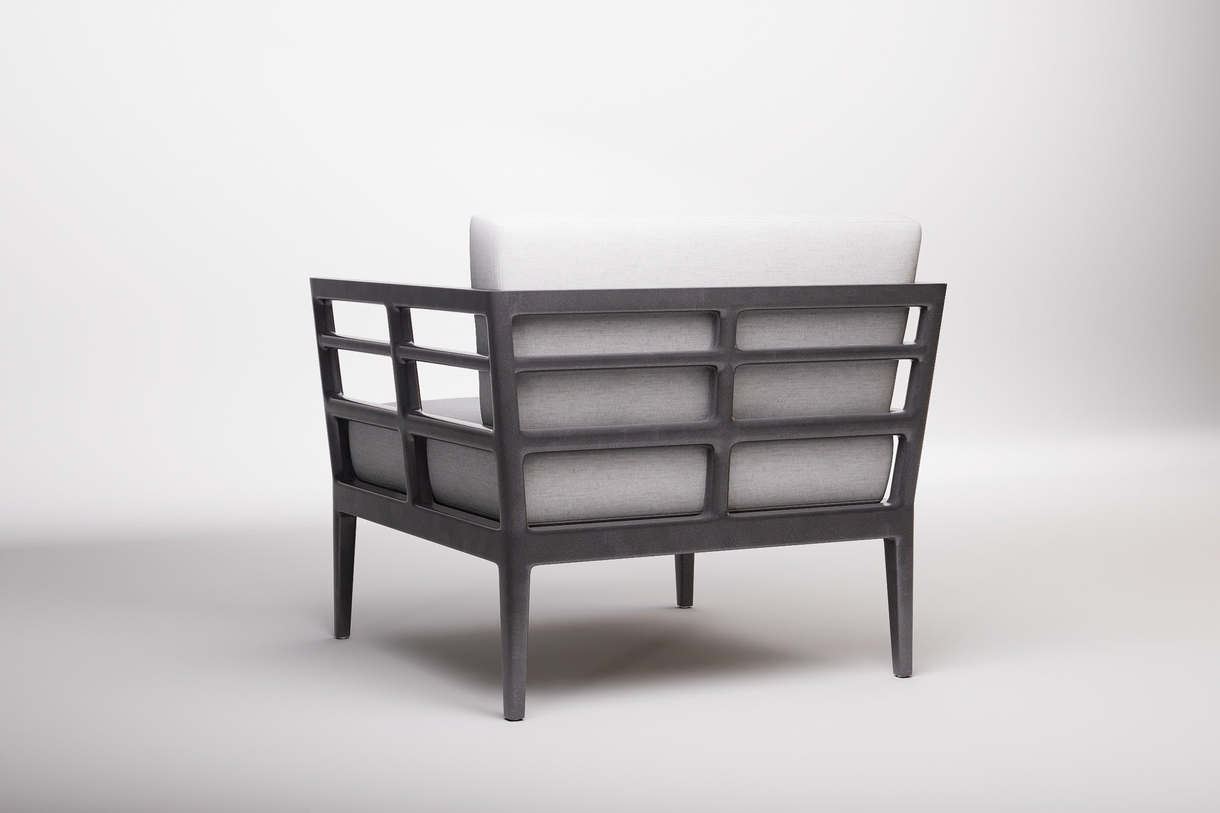 Vienna Outdoor Lounge Armchair Aluminium