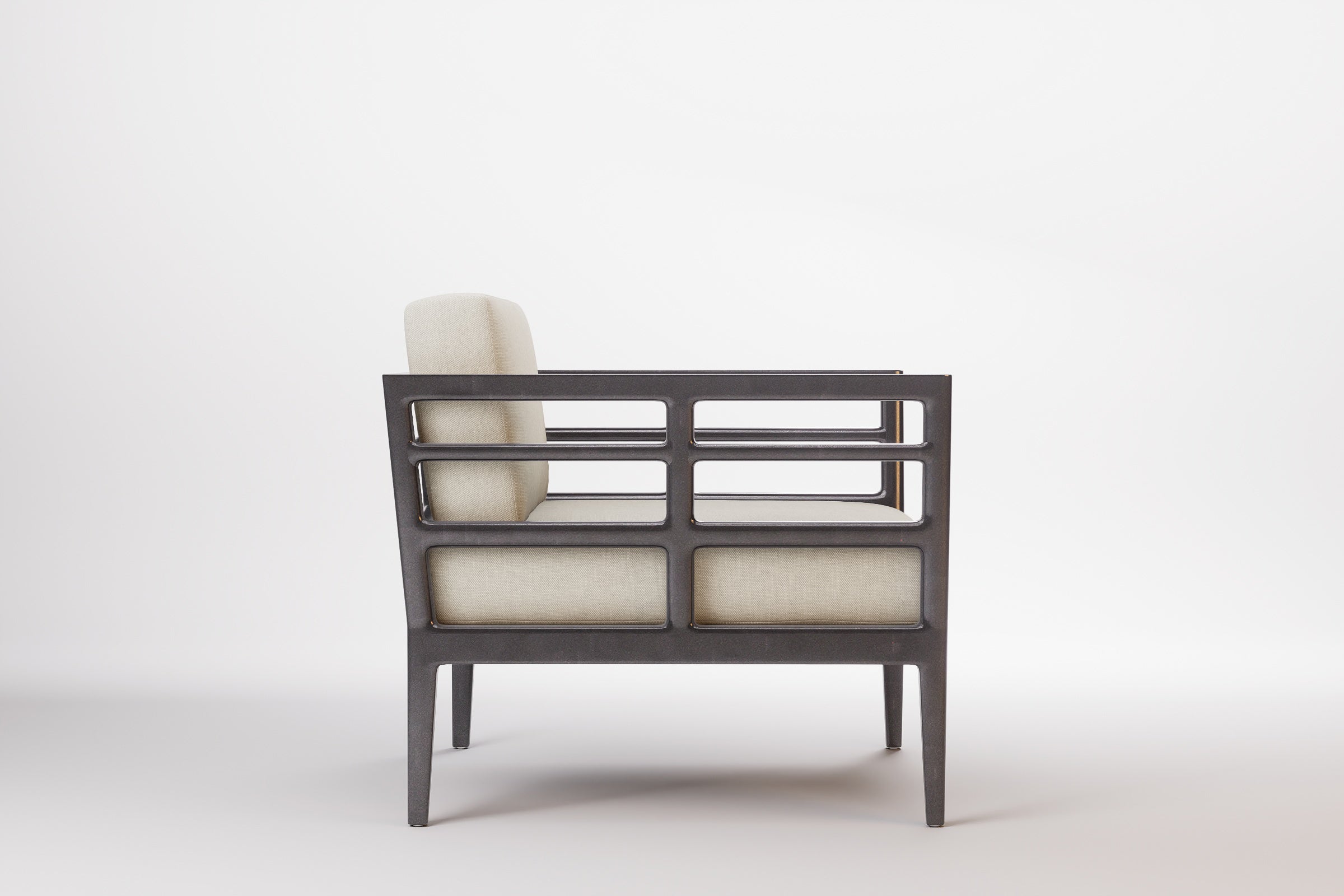 Vienna Outdoor Lounge Armchair Aluminium