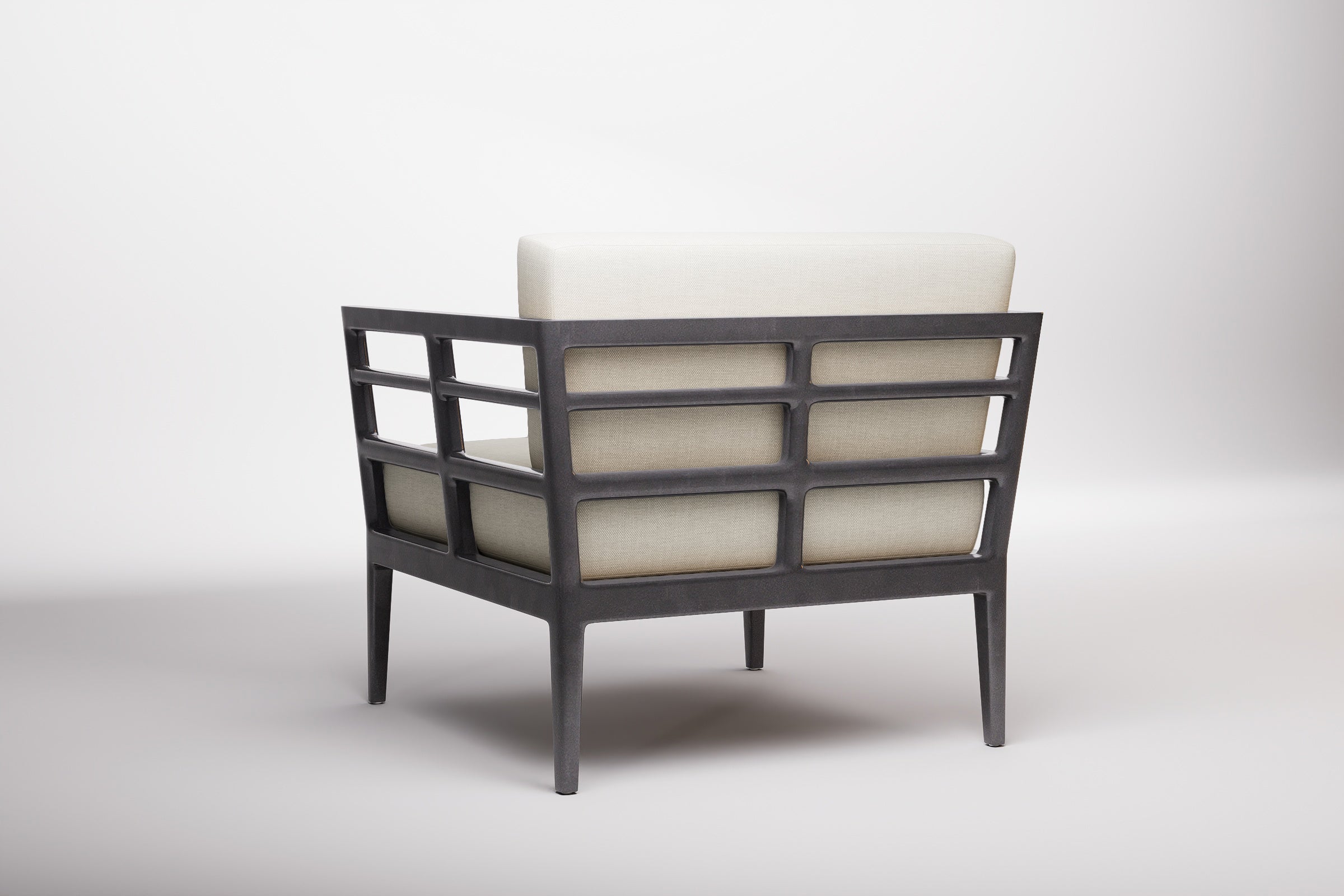 Vienna Outdoor Lounge Armchair Aluminium