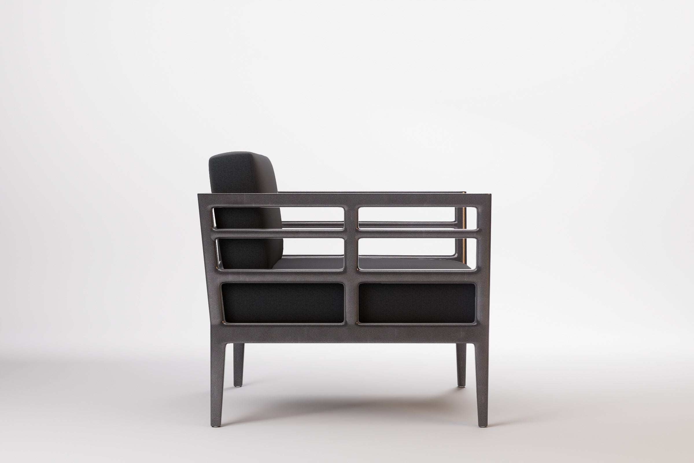 Vienna Outdoor Lounge Armchair Aluminium