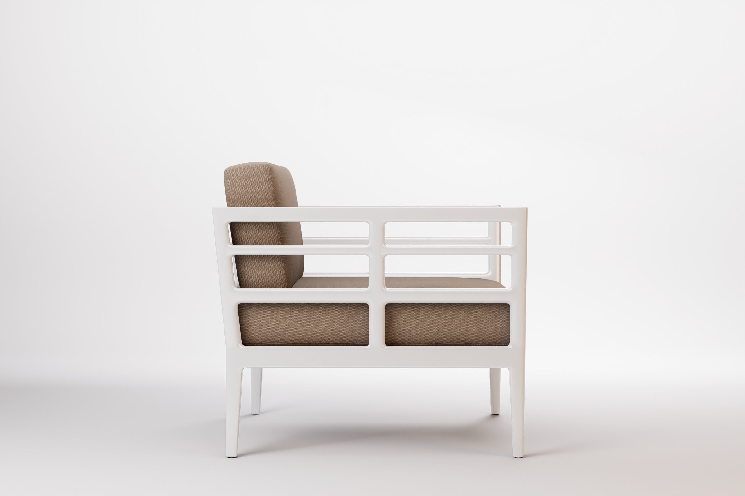 Vienna Outdoor Lounge Armchair Aluminium