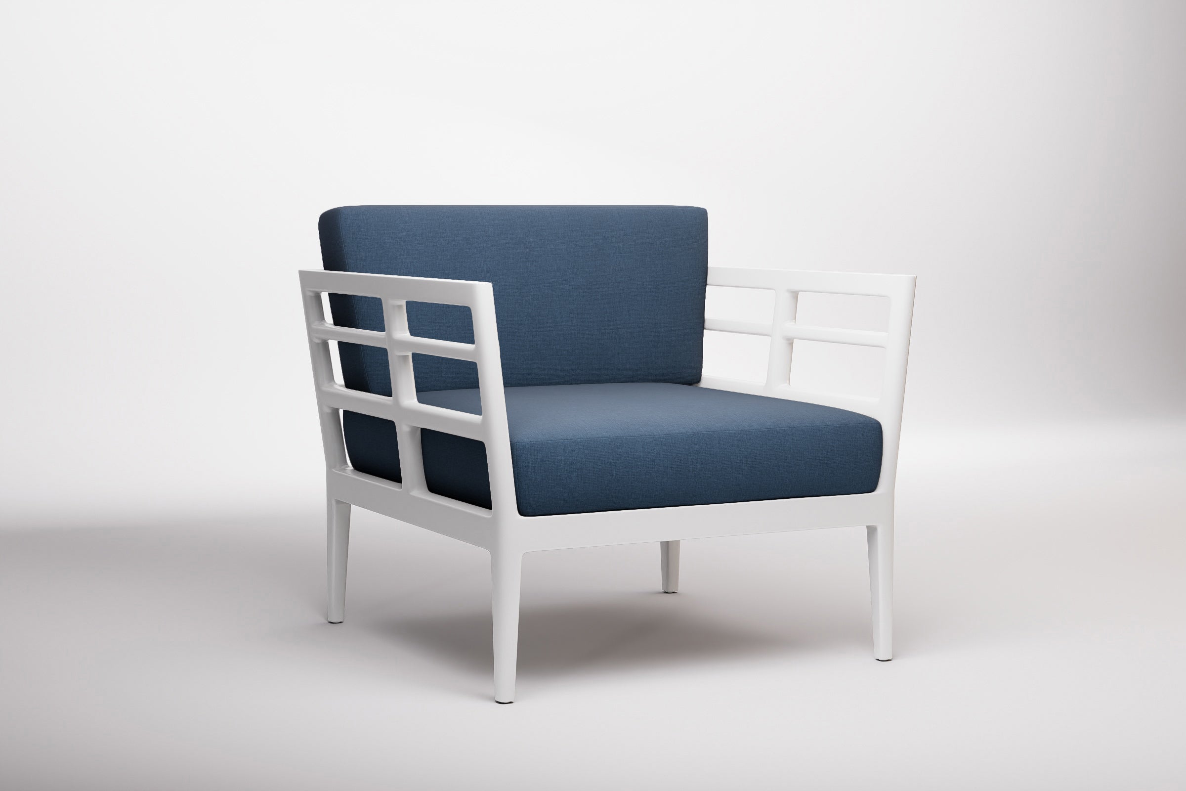 Vienna Outdoor Lounge Armchair Aluminium