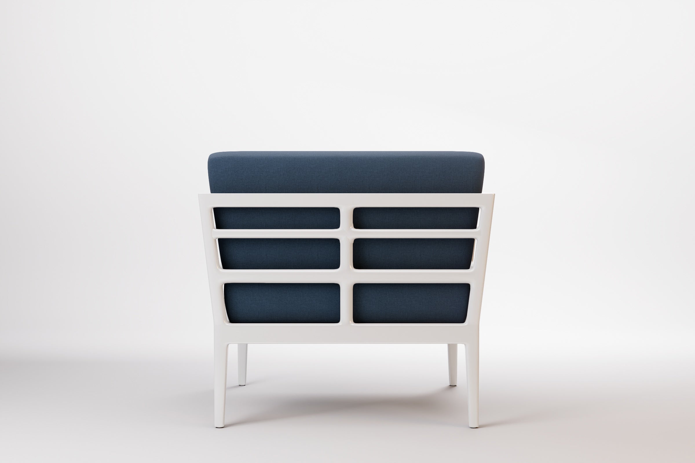 Vienna Outdoor Lounge Armchair Aluminium