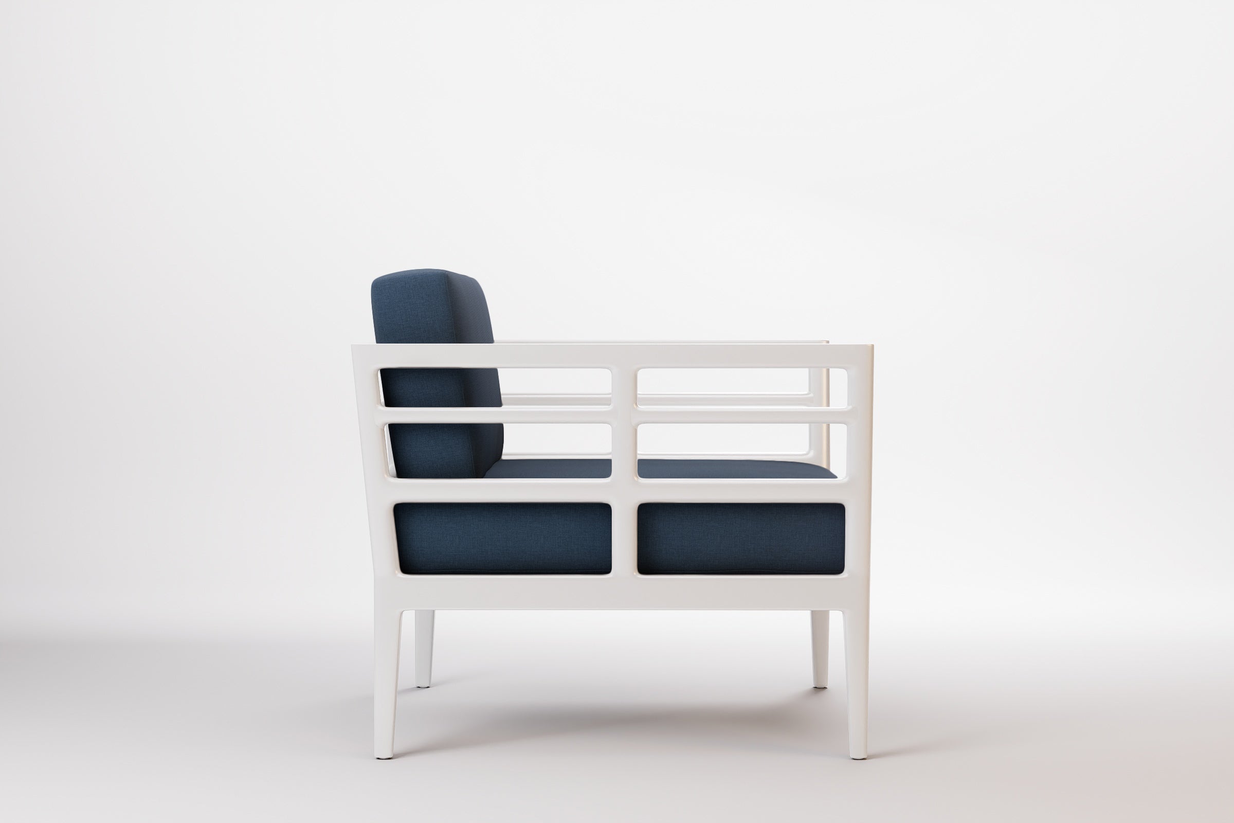 Vienna Outdoor Lounge Armchair Aluminium