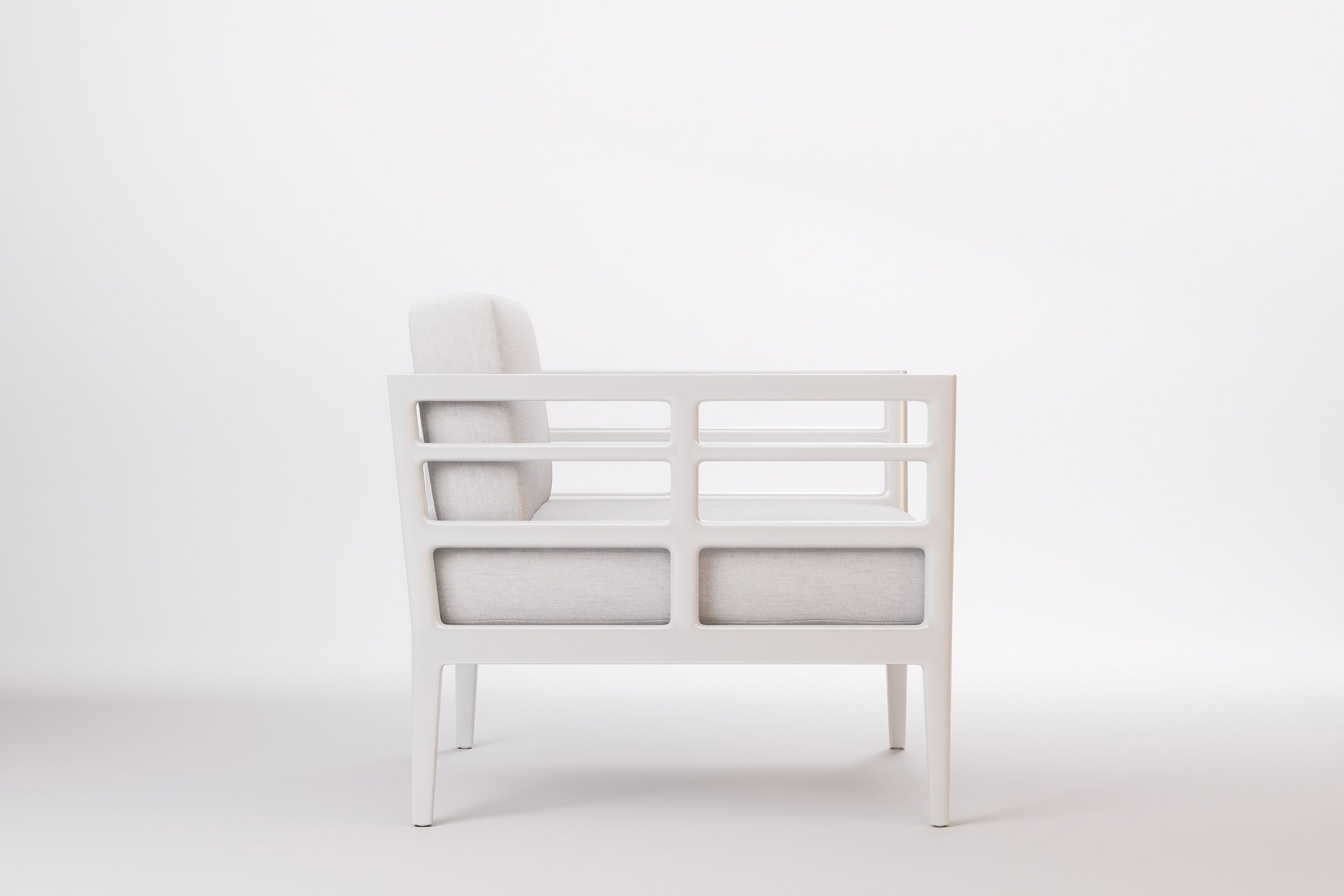 Vienna Outdoor Lounge Armchair Aluminium