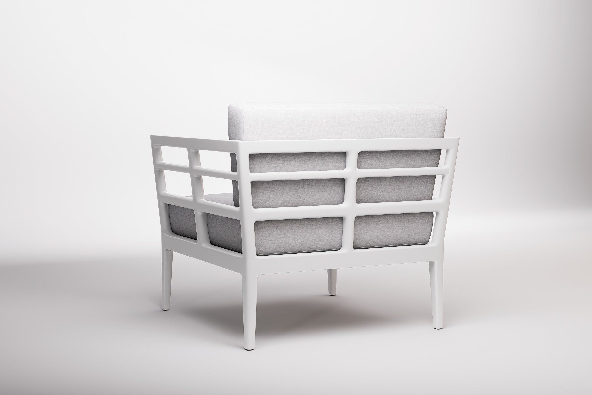 Vienna Outdoor Lounge Armchair Aluminium