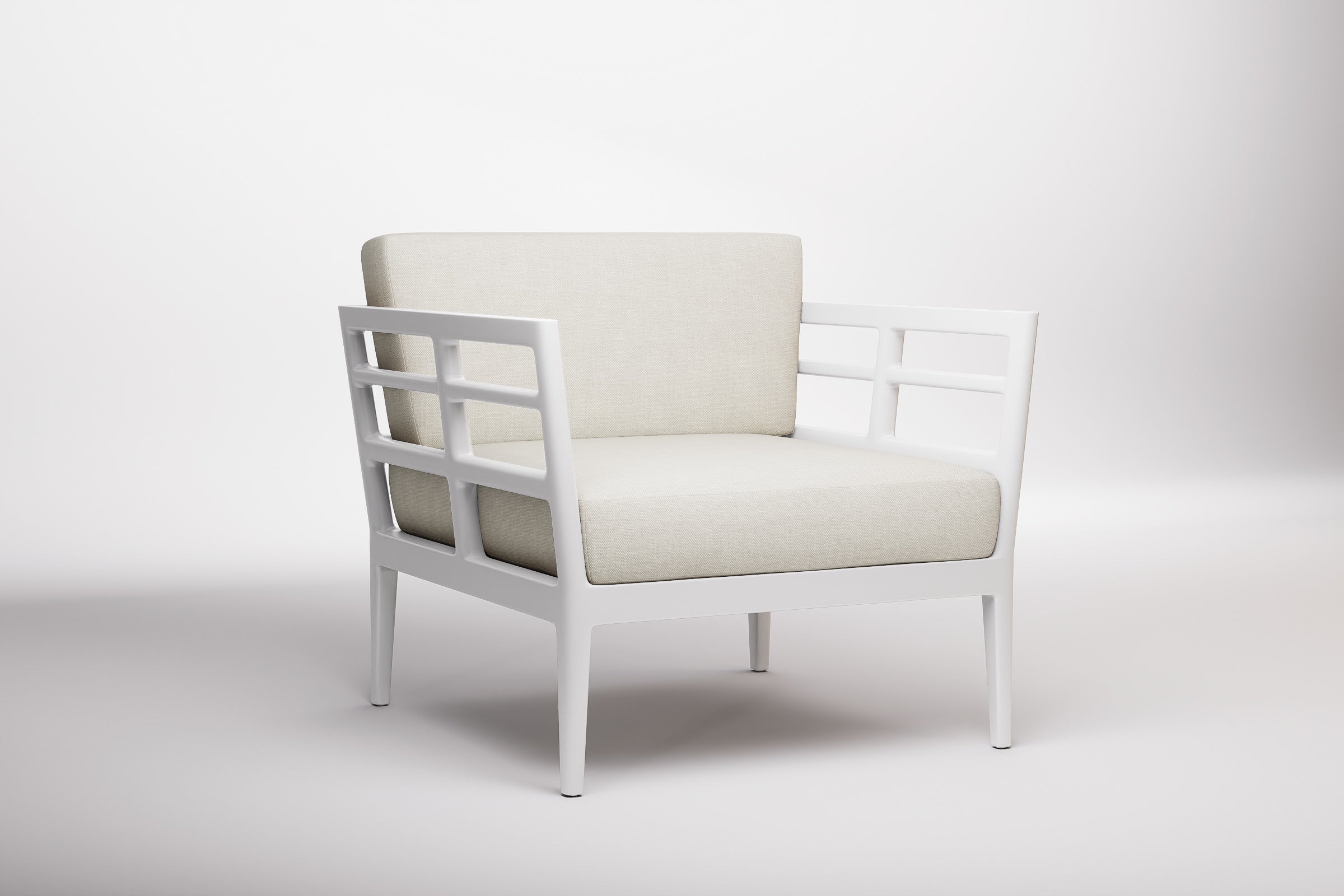 Vienna Outdoor Lounge Armchair Aluminium