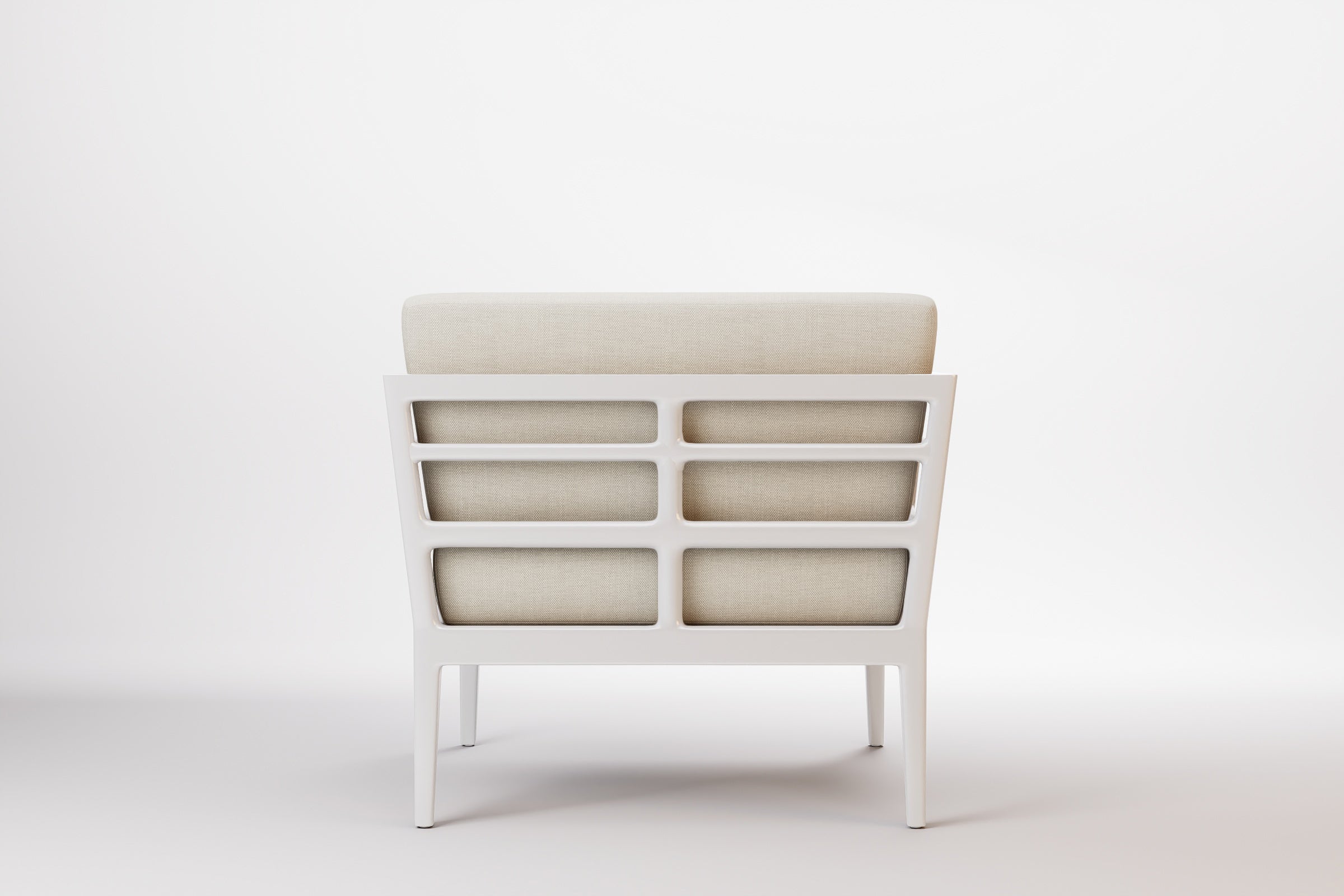 Vienna Outdoor Lounge Armchair Aluminium