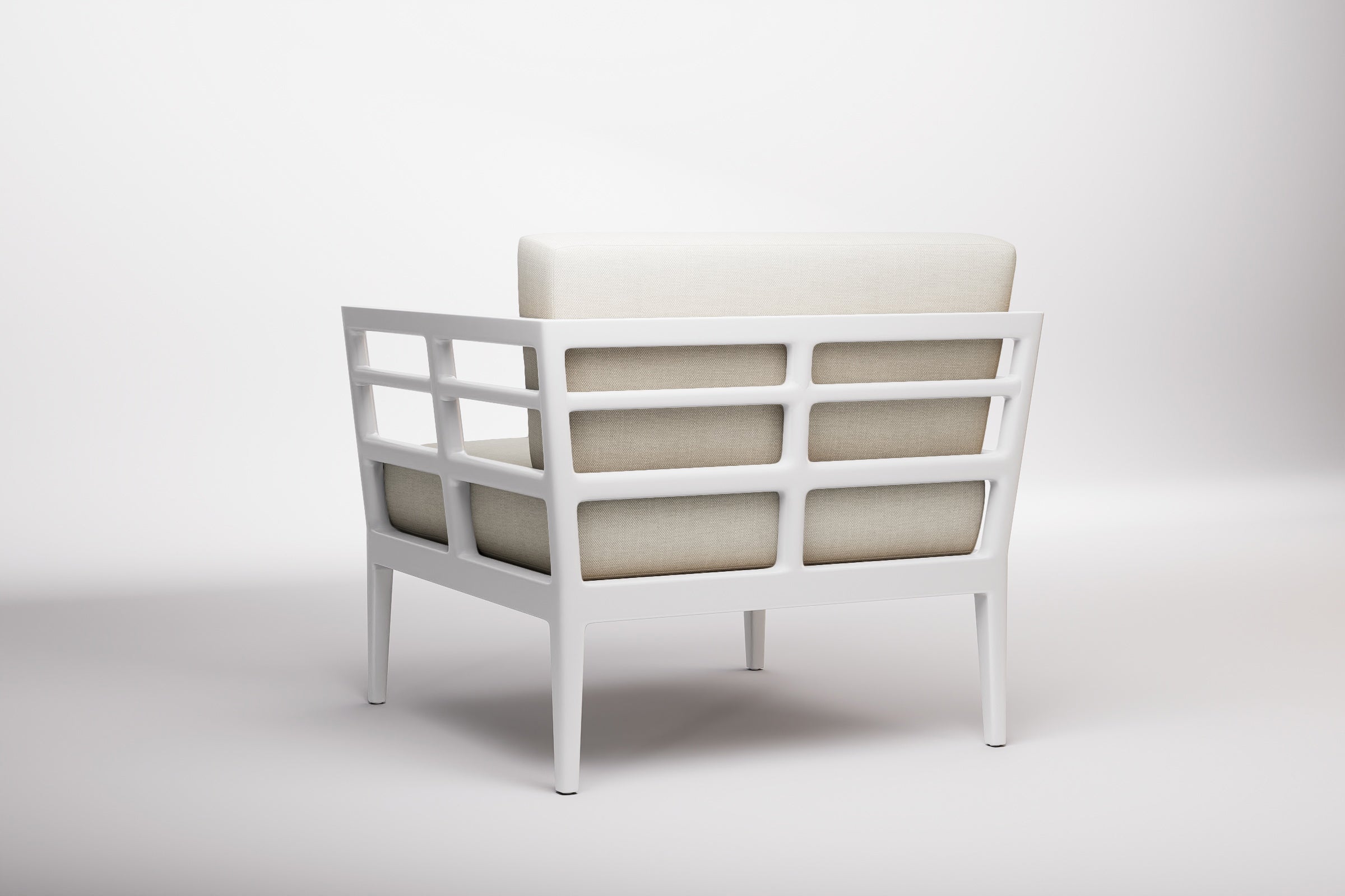 Vienna Outdoor Lounge Armchair Aluminium