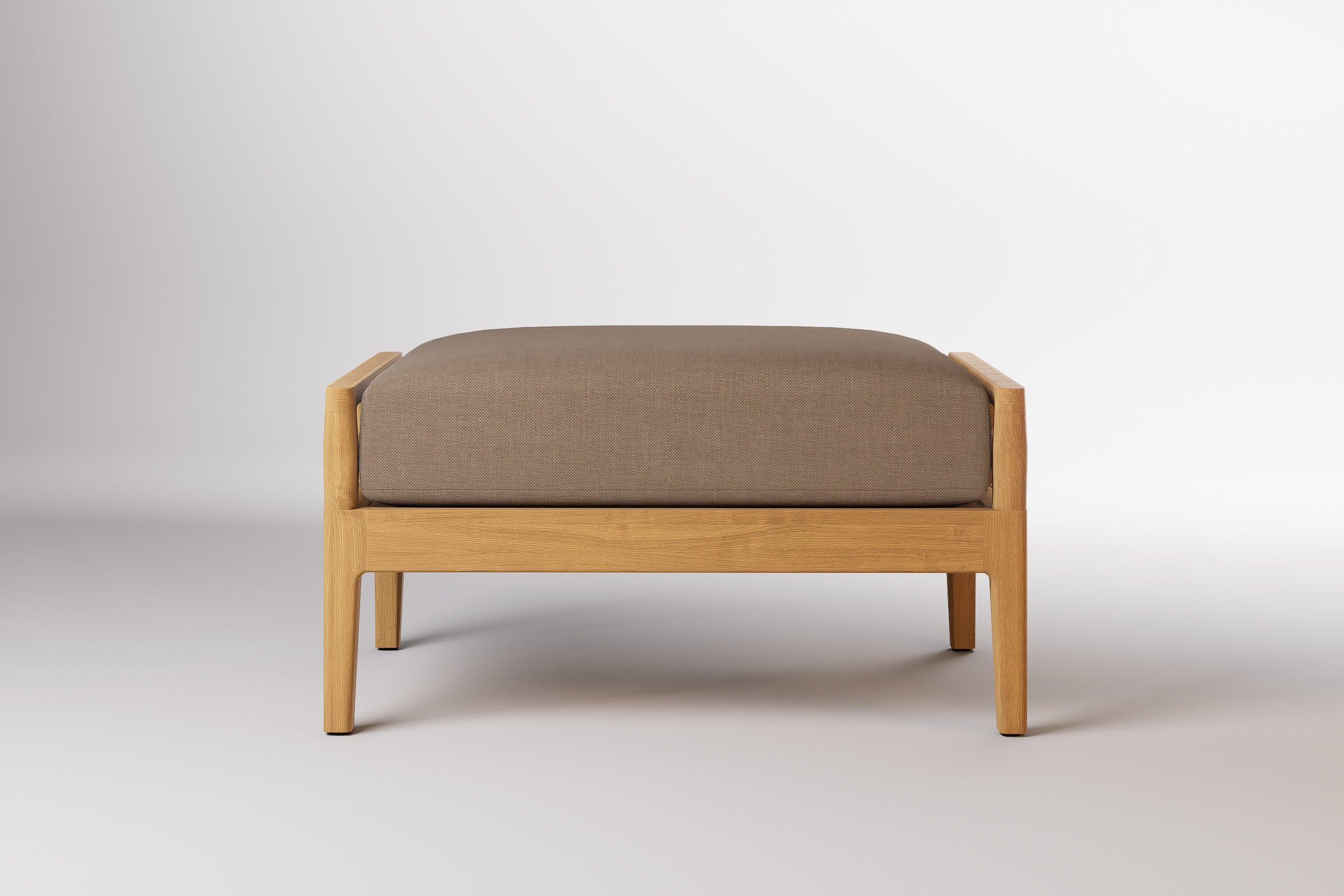 Vienna Outdoor Ottoman Teak
