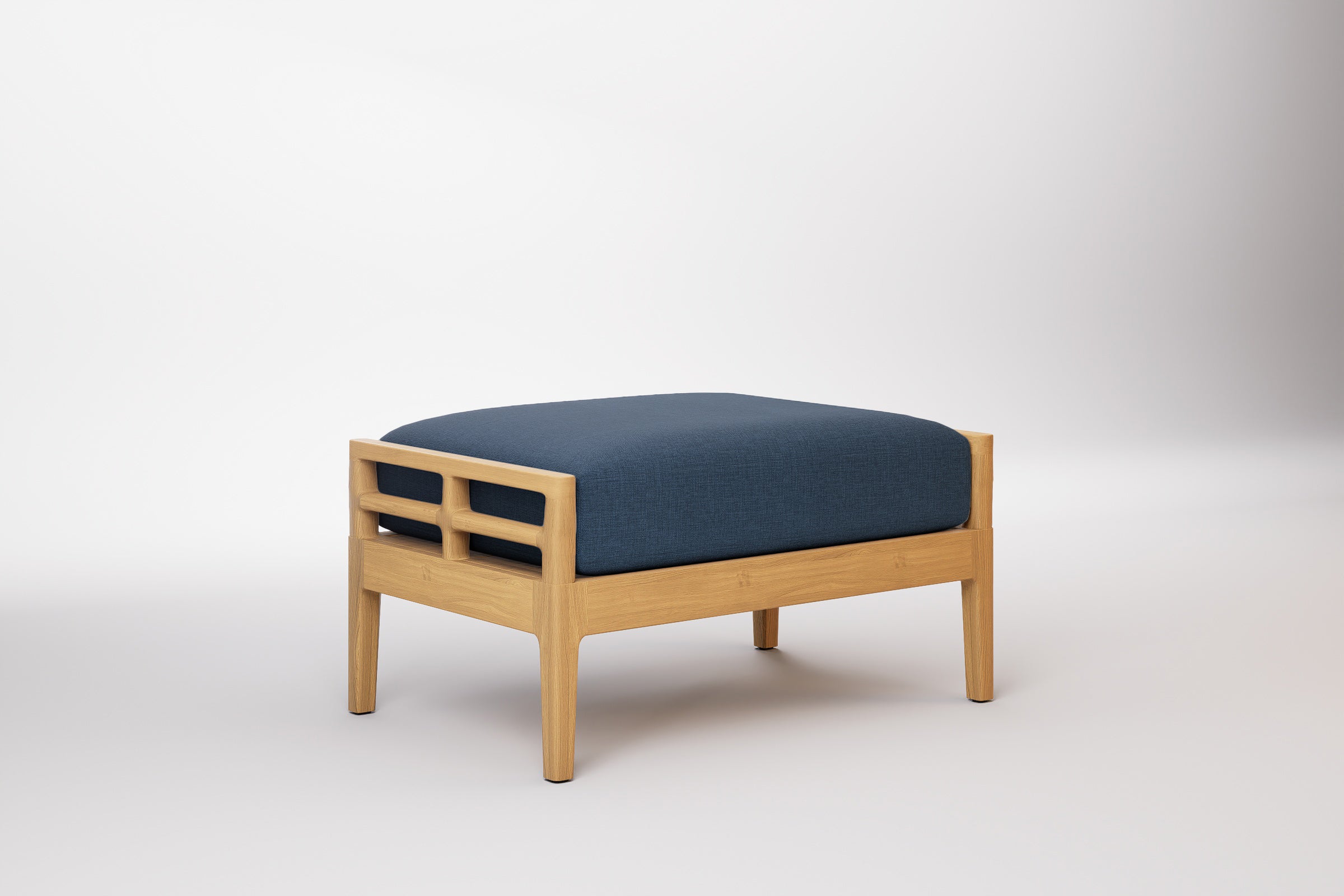 Vienna Outdoor Ottoman Teak