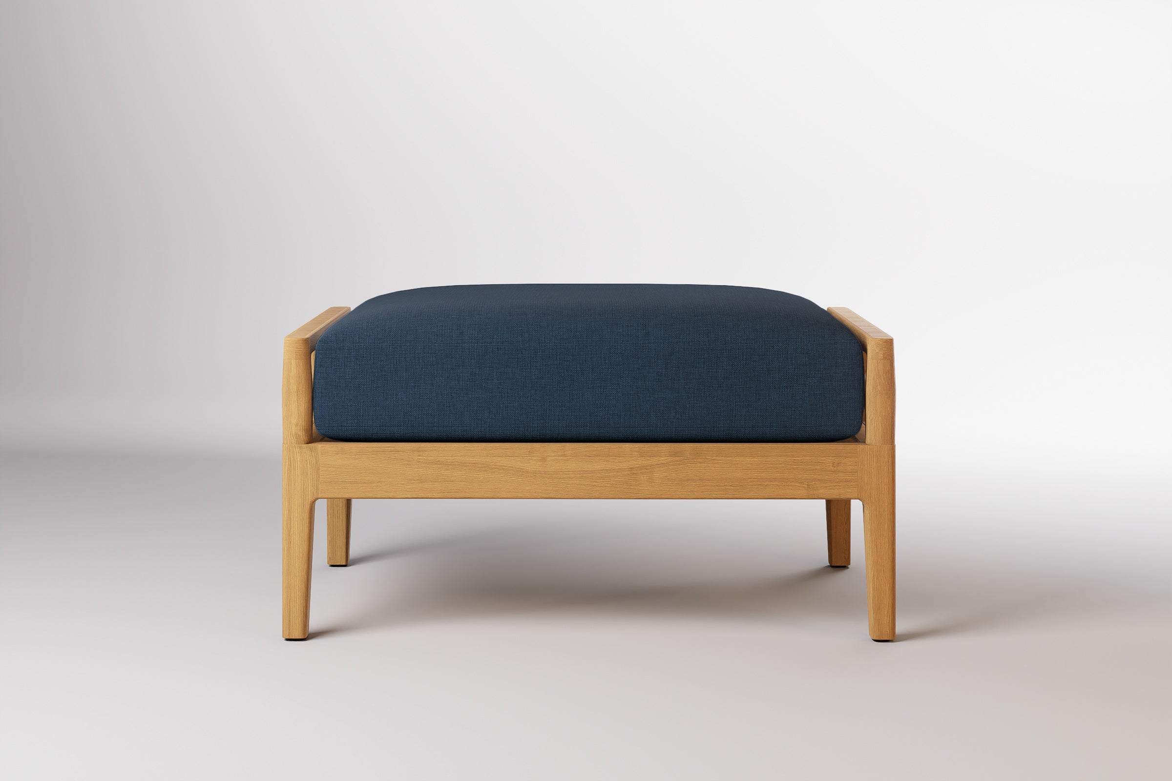 Vienna Outdoor Ottoman Teak