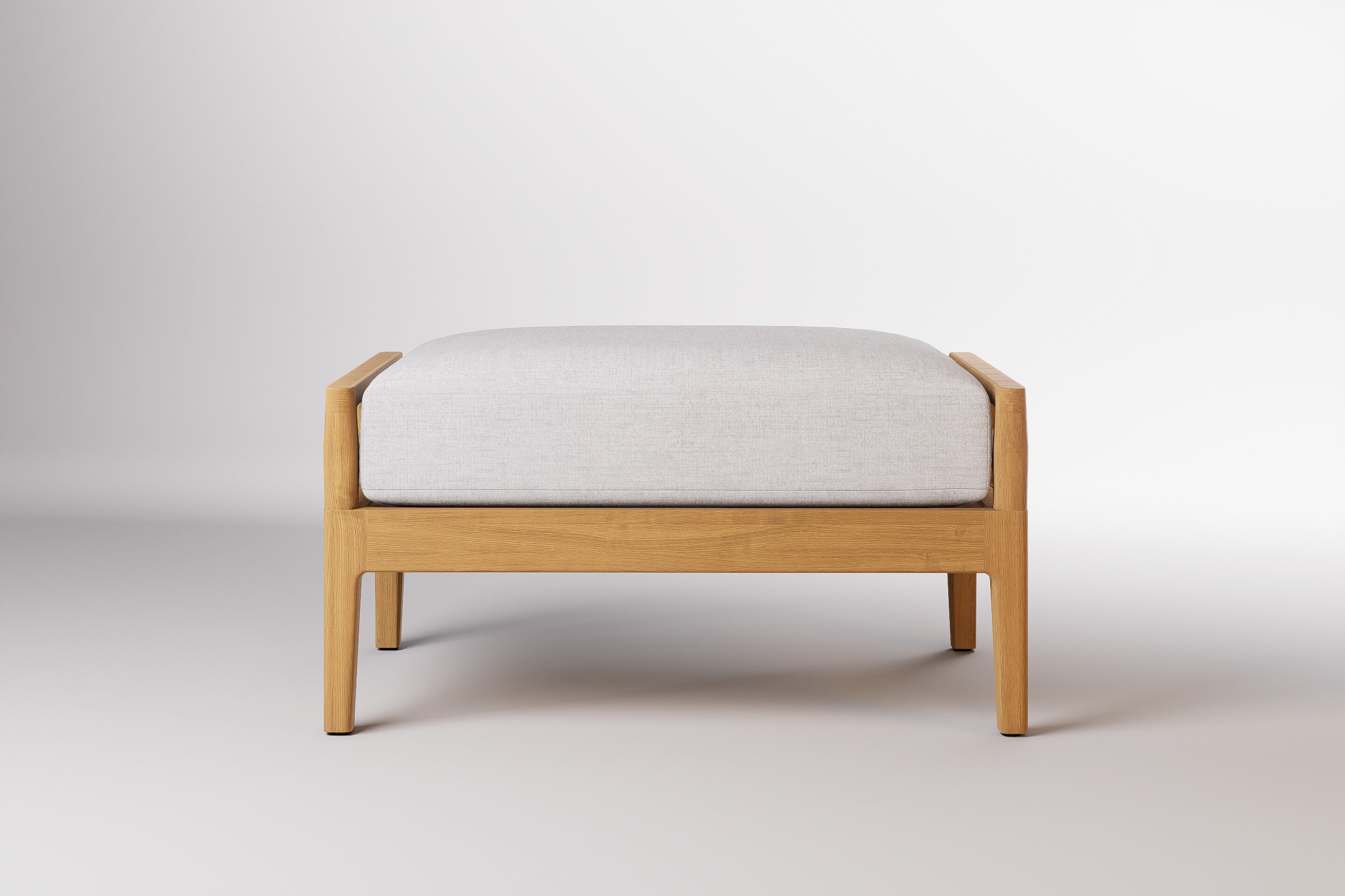 Vienna Outdoor Ottoman Teak