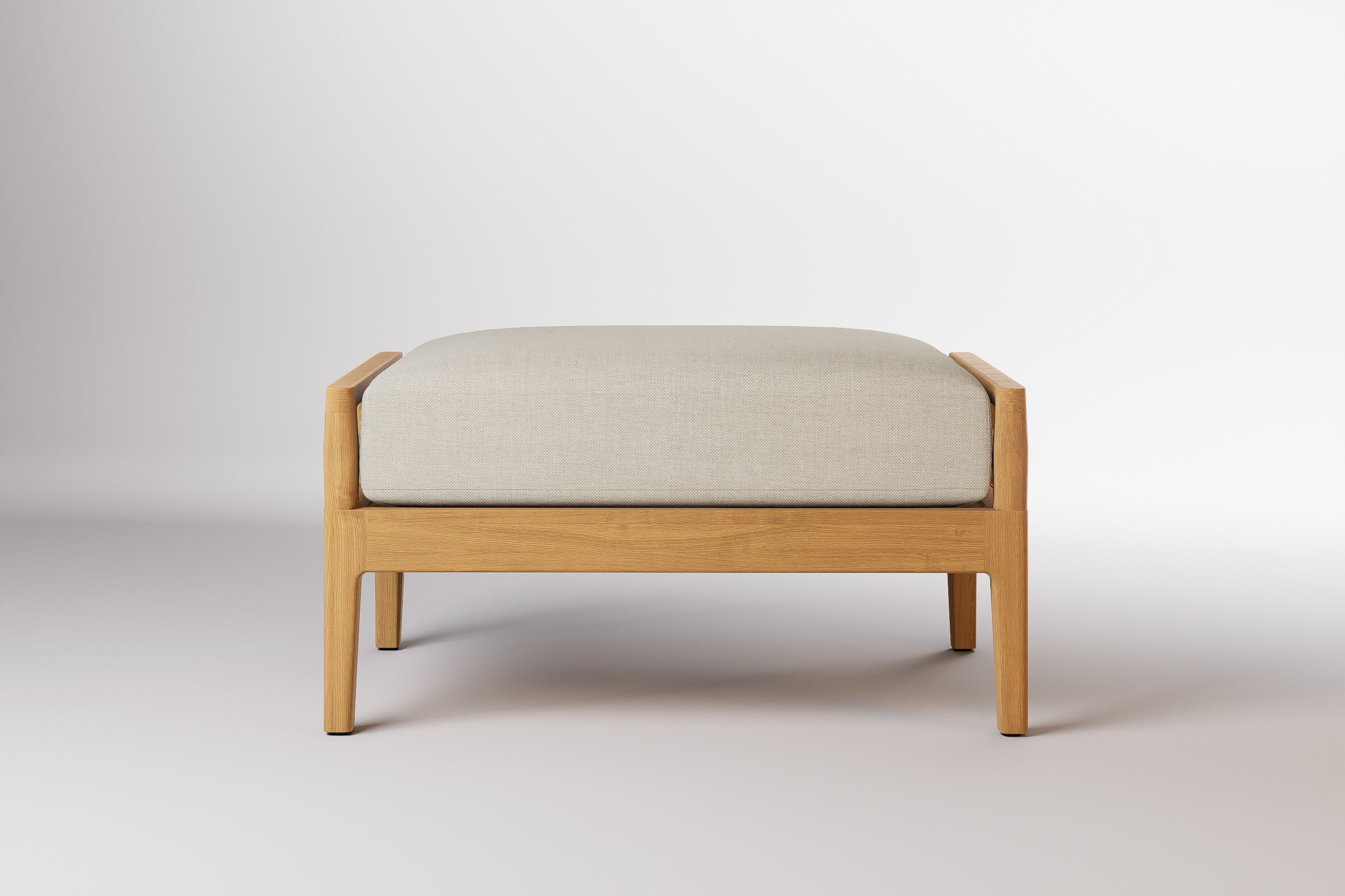 Vienna Outdoor Ottoman Teak