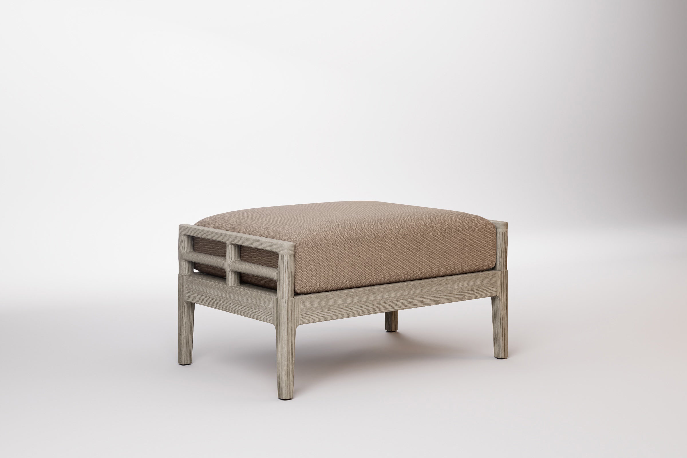 Vienna Outdoor Ottoman Teak