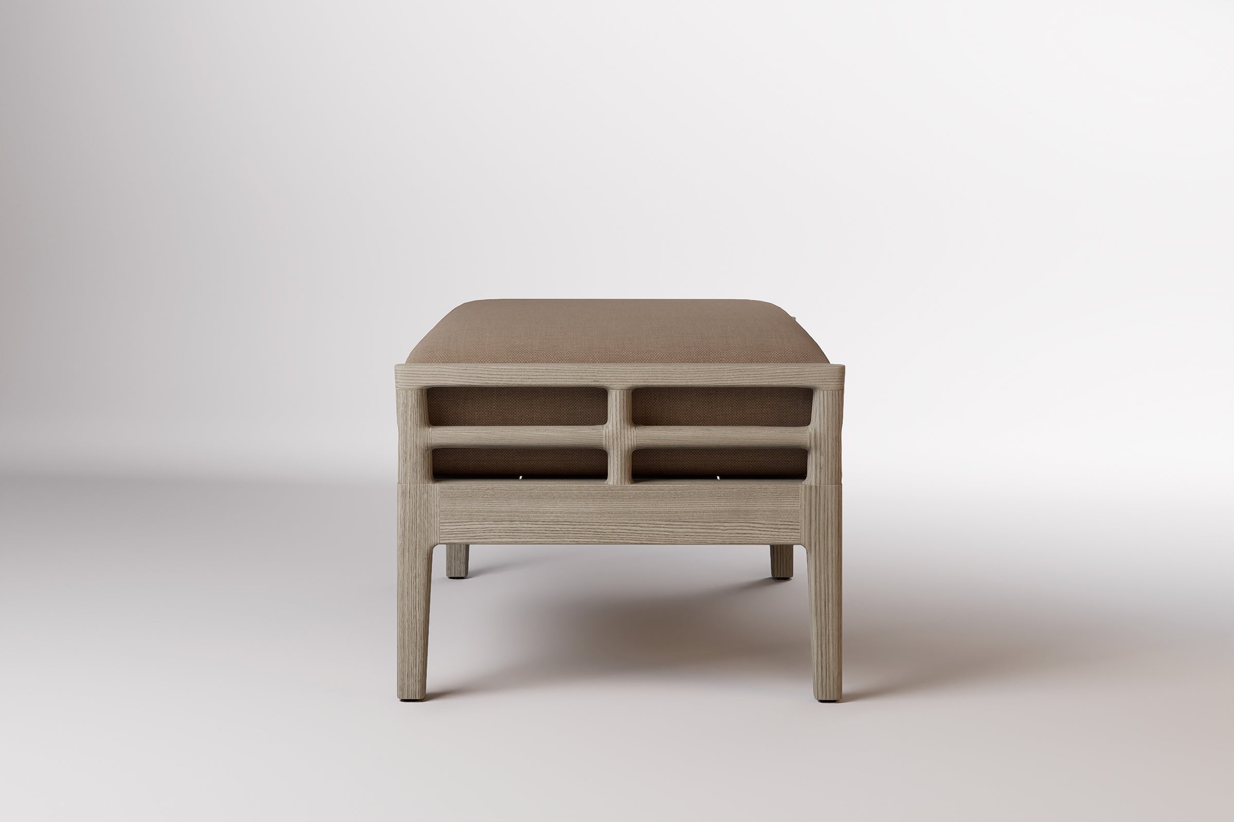Vienna Outdoor Ottoman Teak