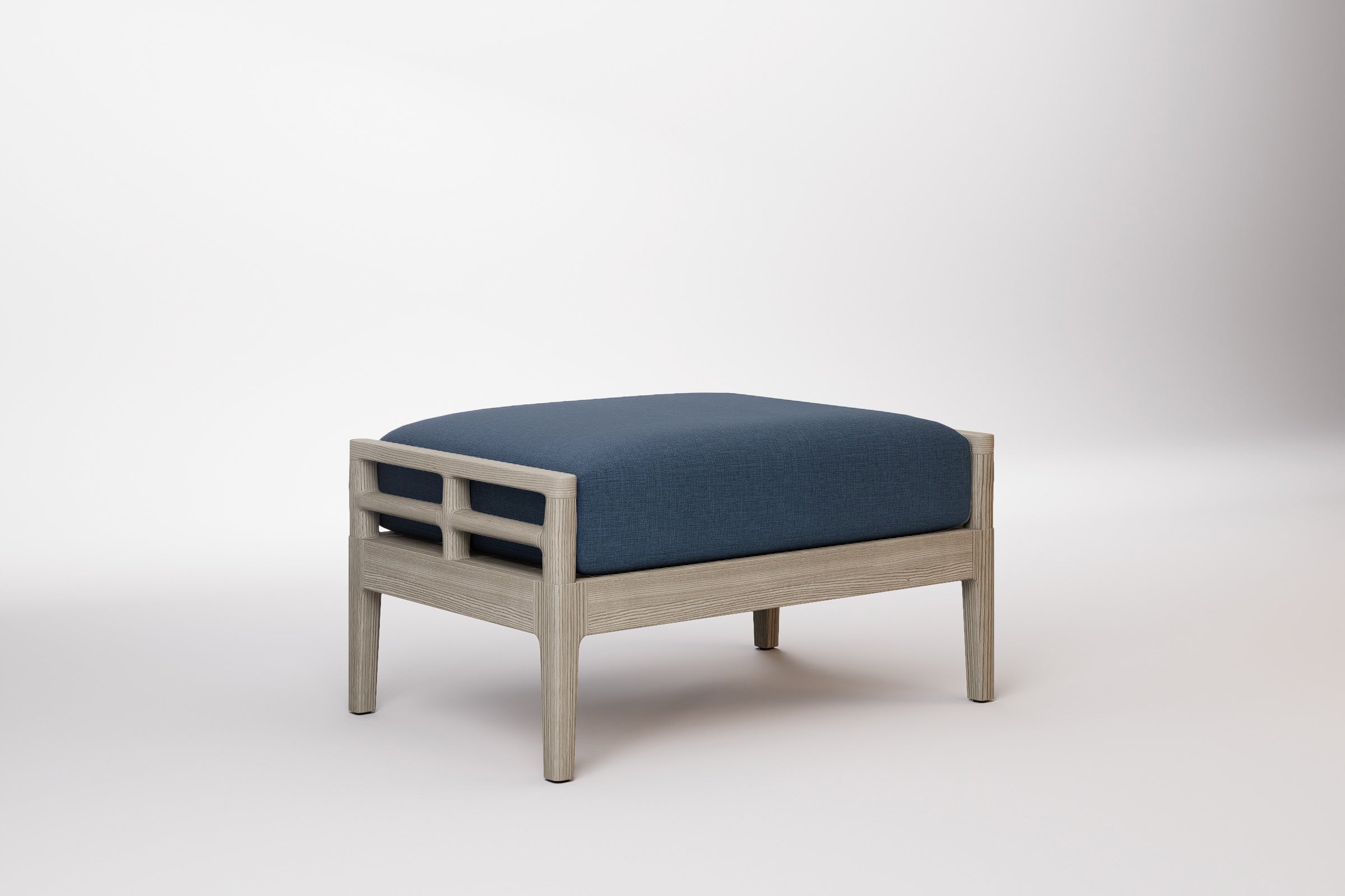 Vienna Outdoor Ottoman Teak