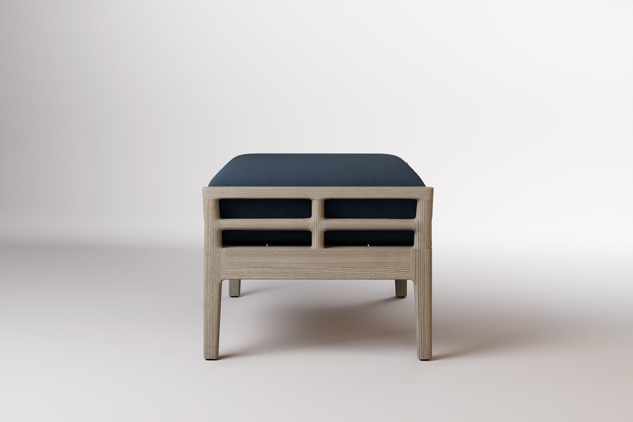 Vienna Outdoor Ottoman Teak