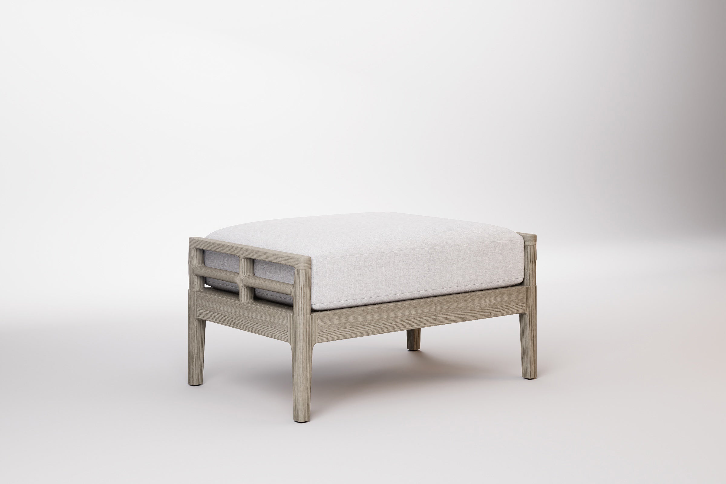 Vienna Outdoor Ottoman Teak