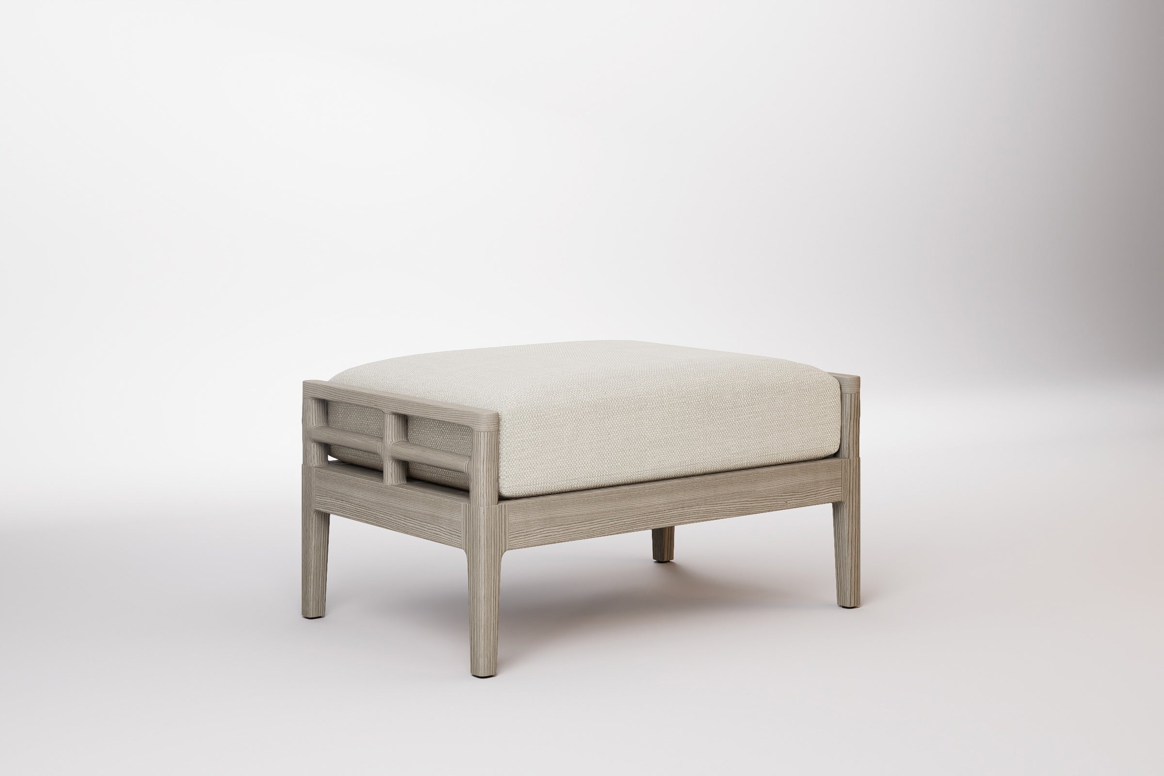 Vienna Outdoor Ottoman Teak