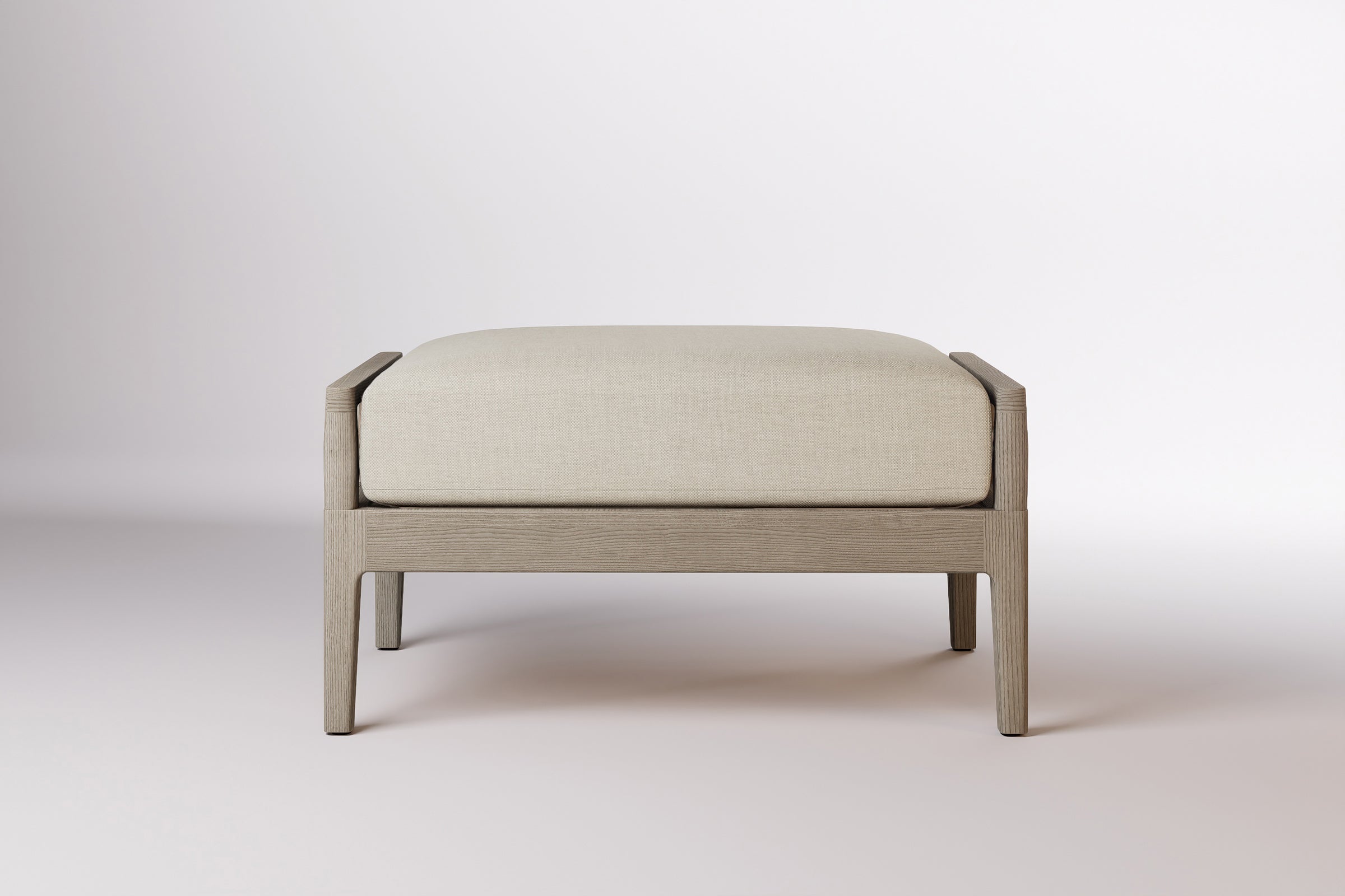 Vienna Outdoor Ottoman Teak