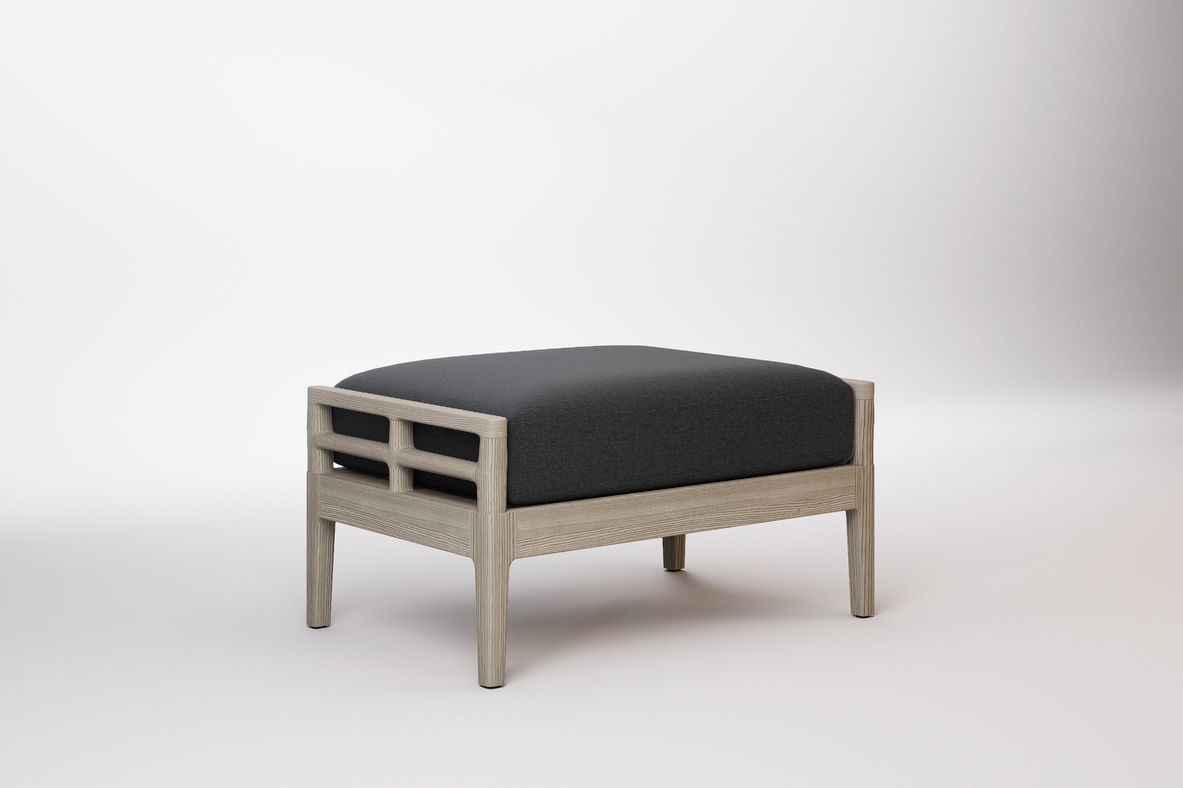 Vienna Outdoor Ottoman Teak
