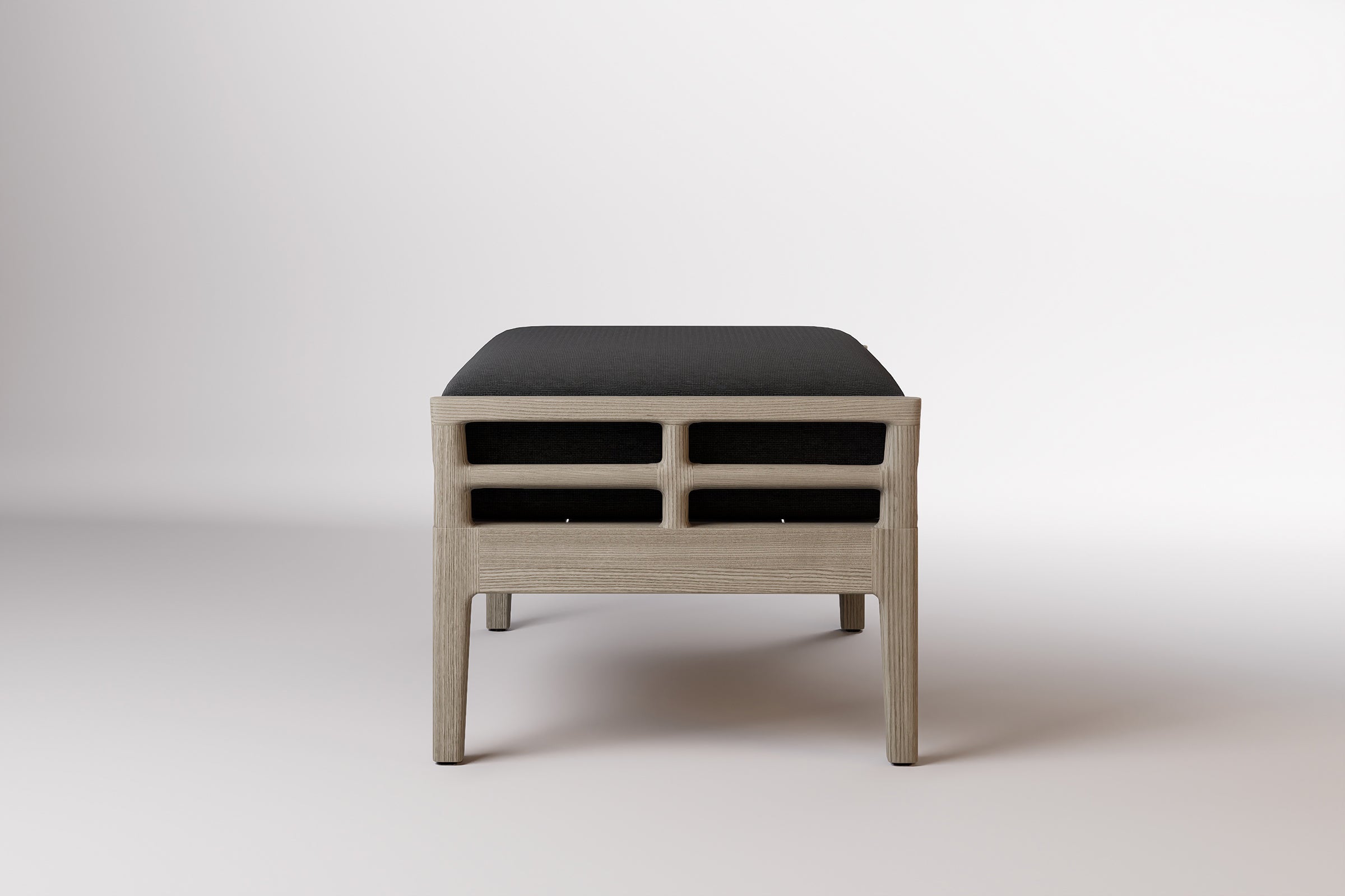 Vienna Outdoor Ottoman Teak