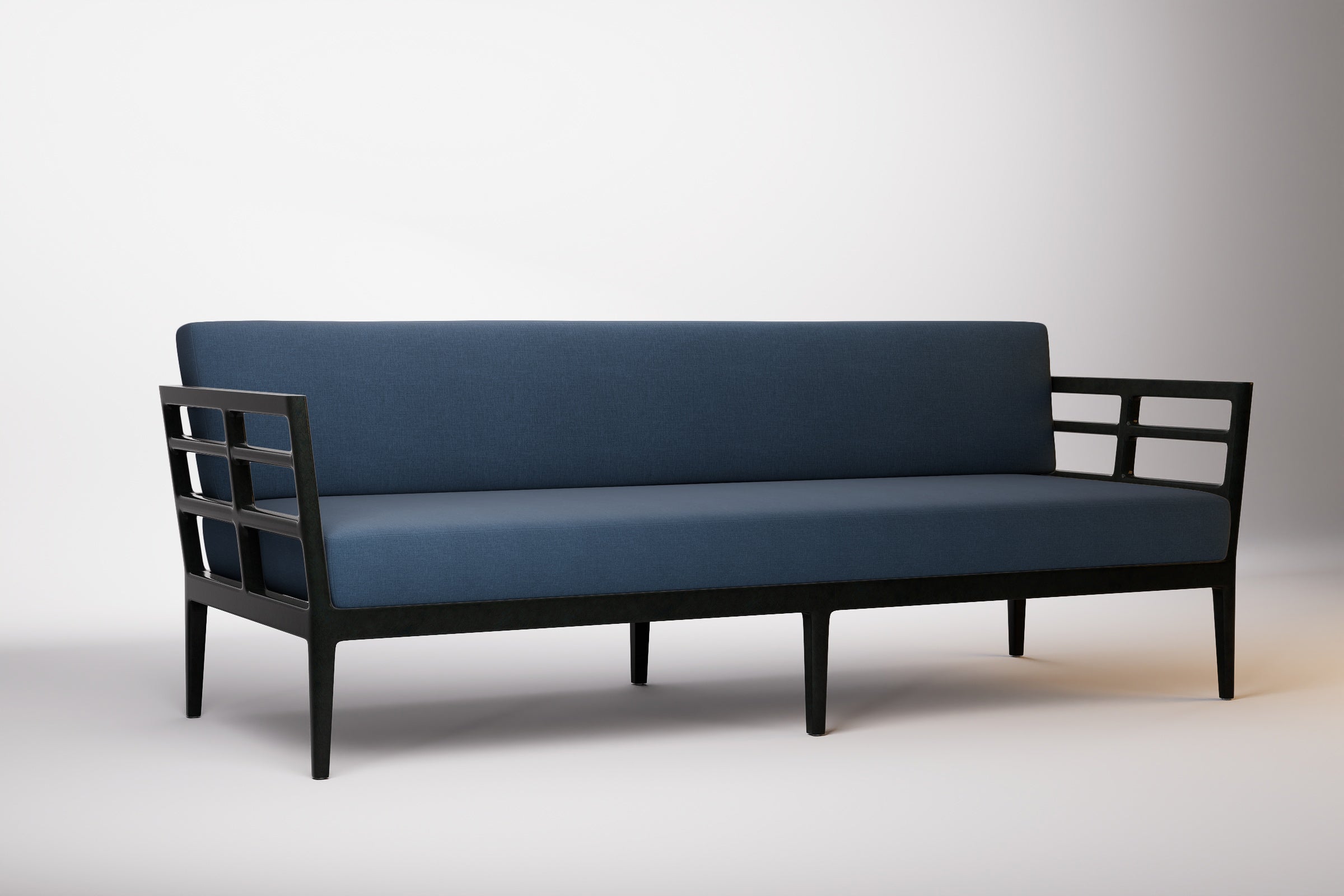 Vienna Outdoor Sofa 3 Seat Aluminium