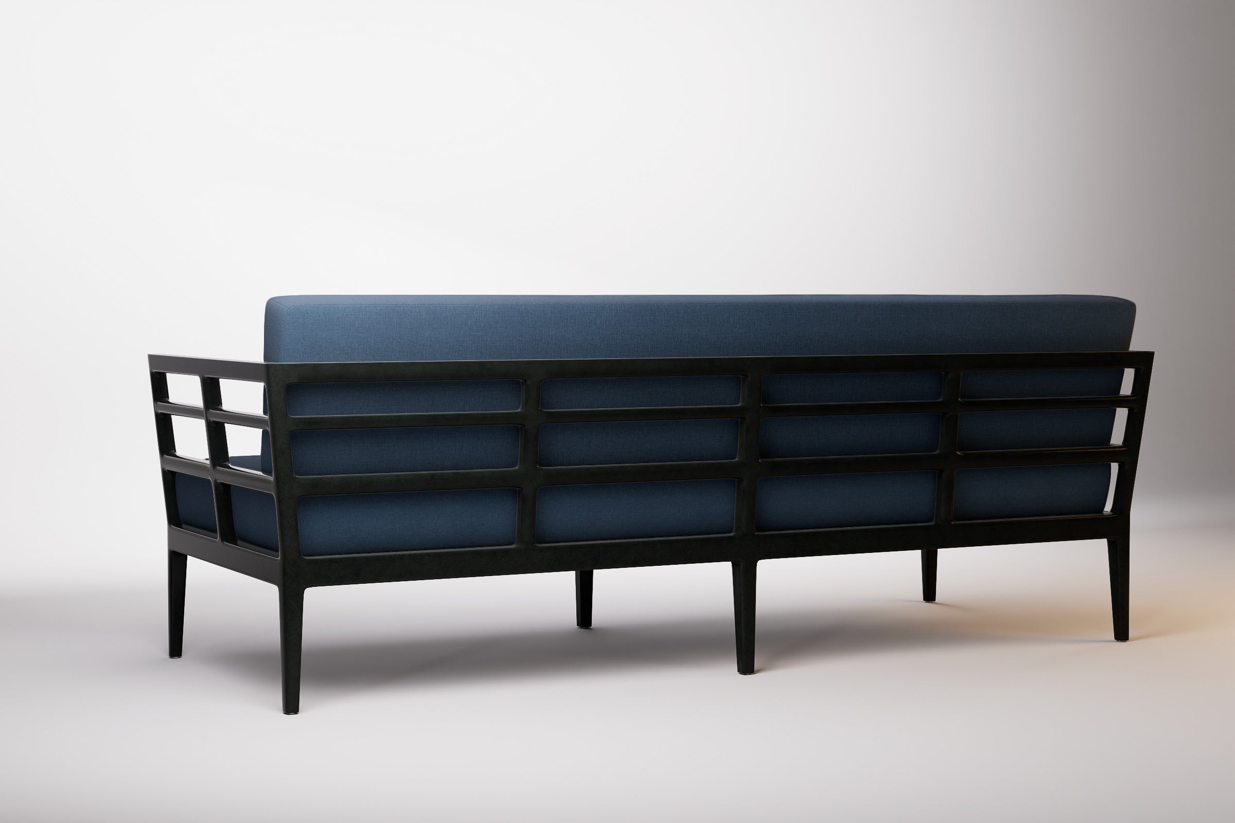 Vienna Outdoor Sofa 3 Seat Aluminium