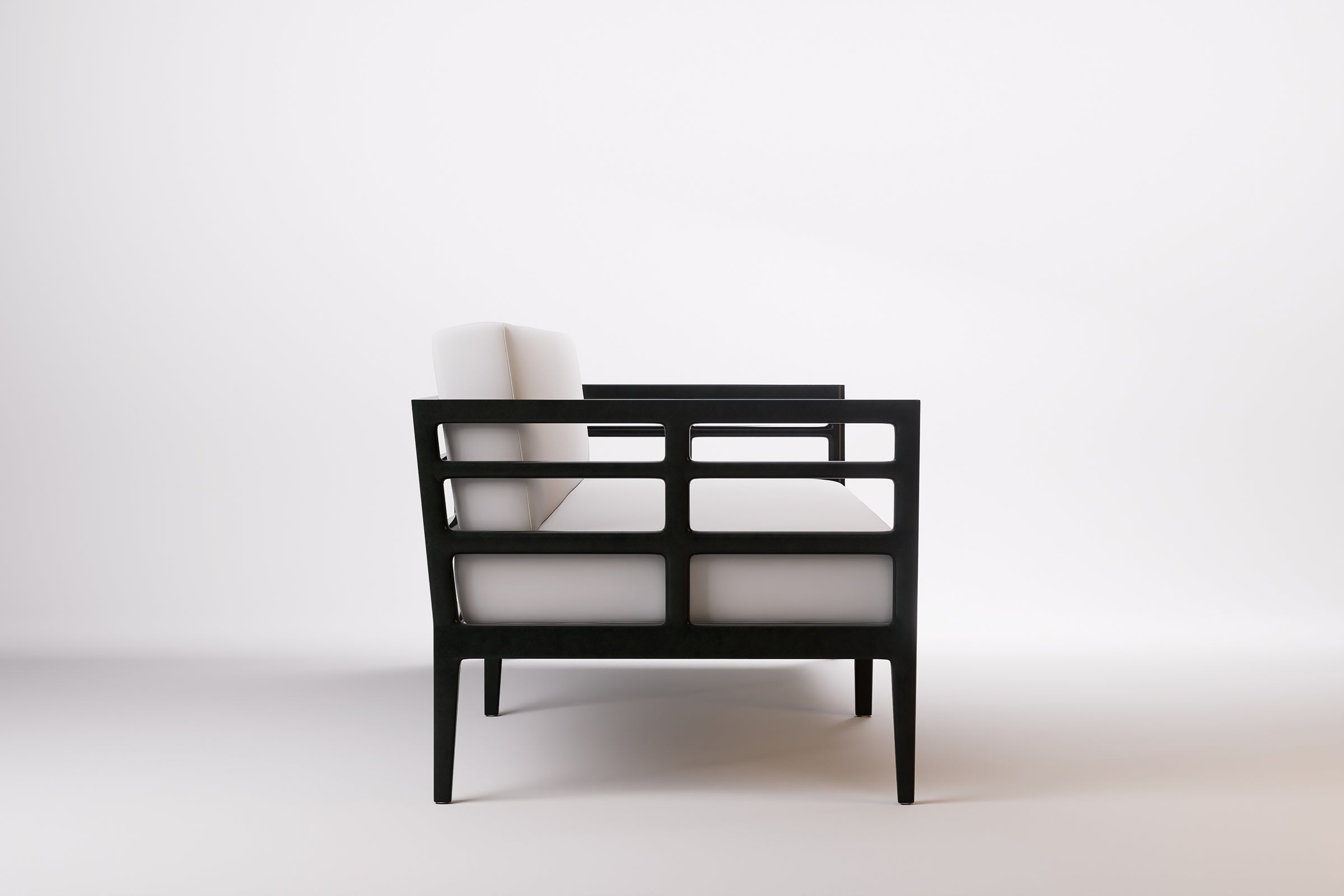 Vienna Outdoor Sofa 3 Seat Aluminium