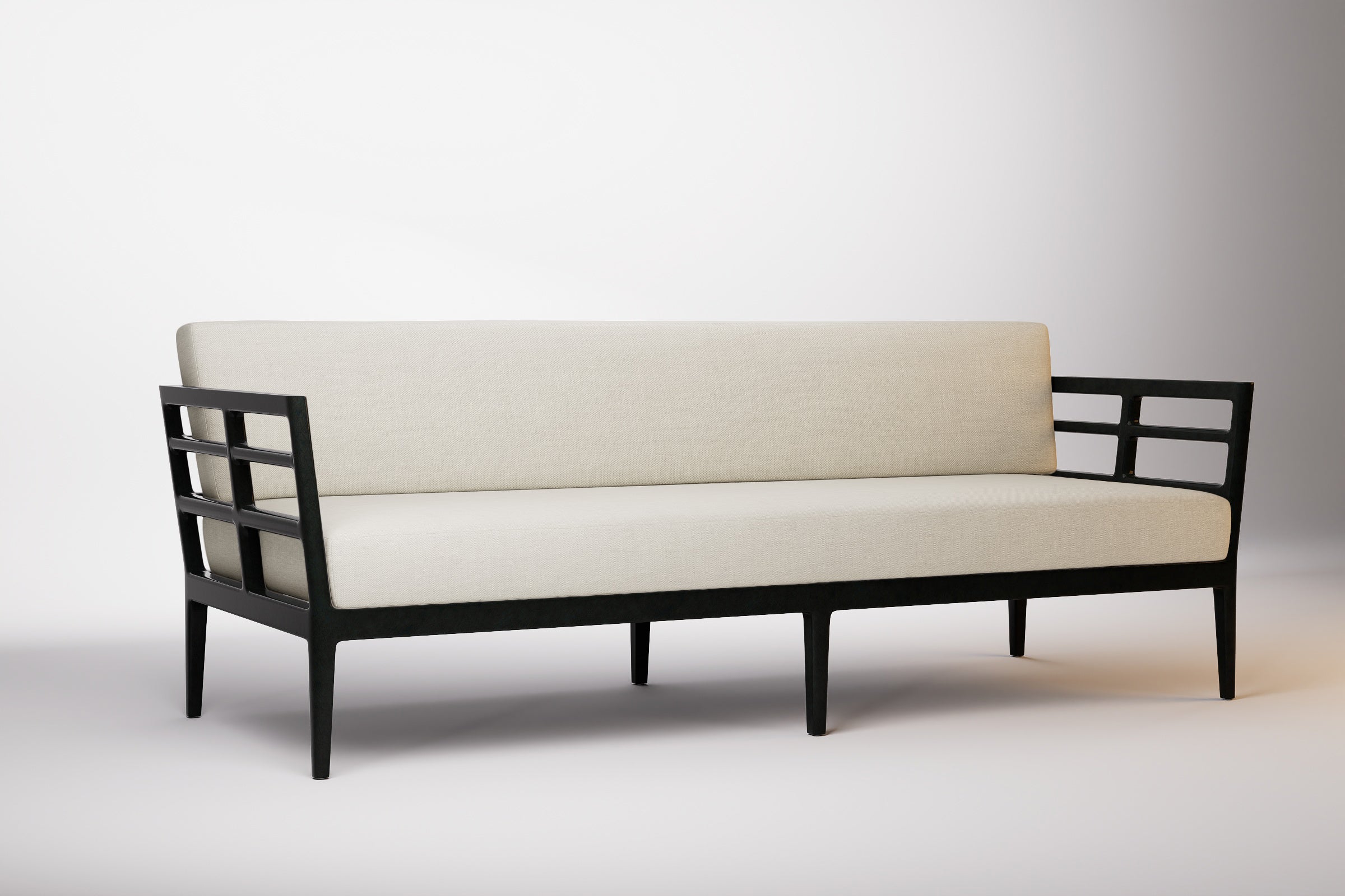Vienna Outdoor Sofa 3 Seat Aluminium