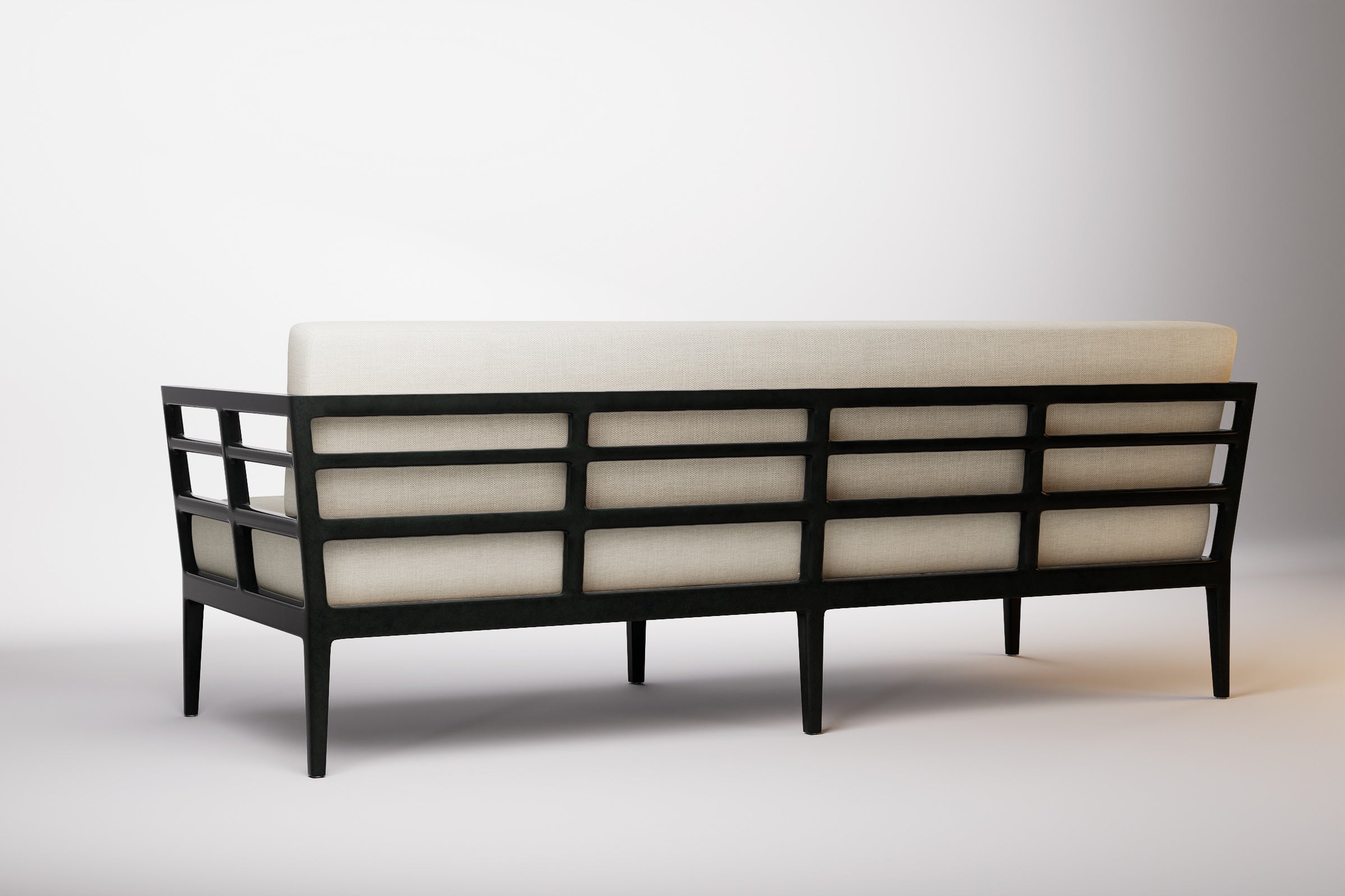 Vienna Outdoor Sofa 3 Seat Aluminium