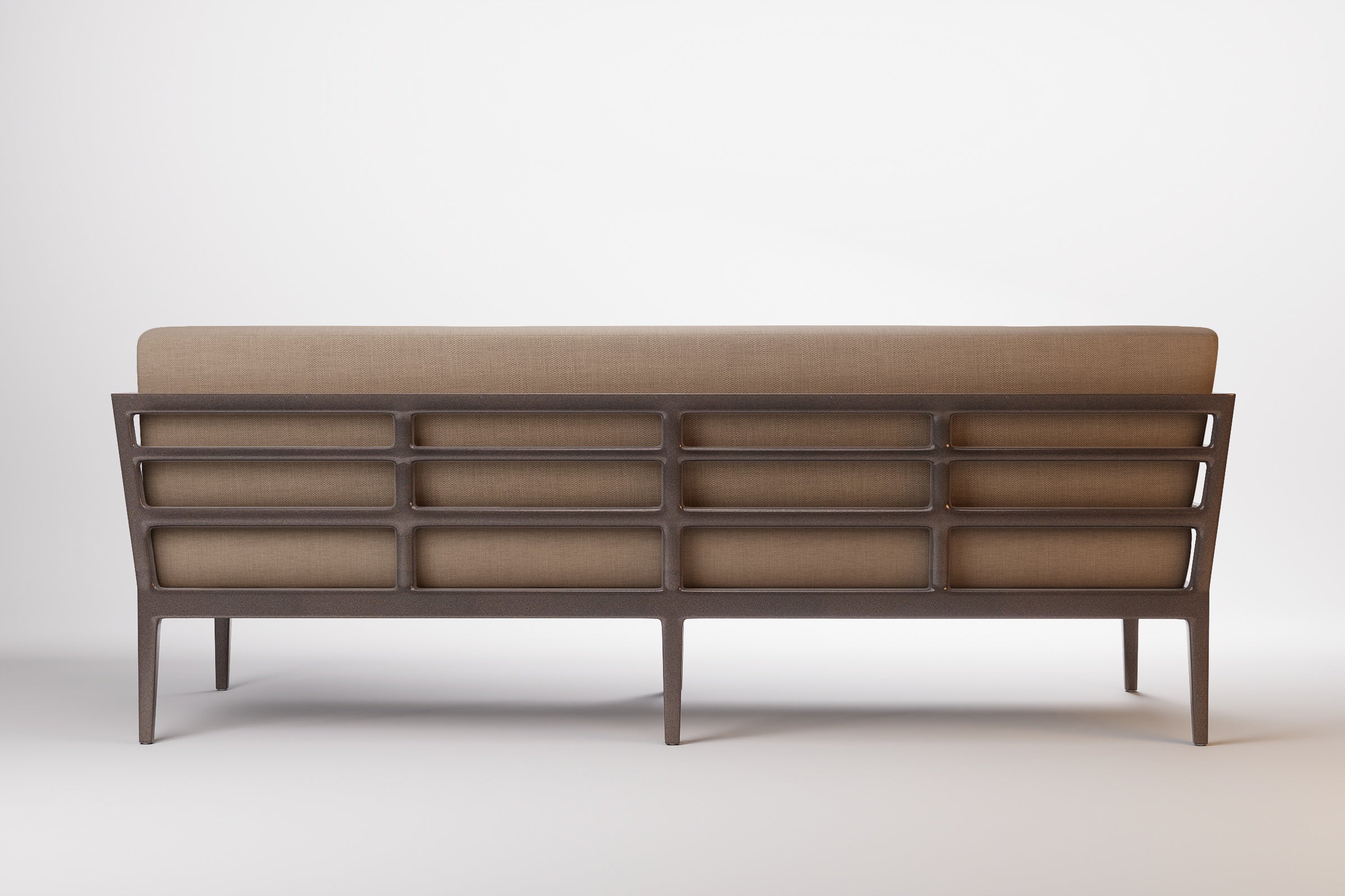 Vienna Outdoor Sofa 3 Seat Aluminium