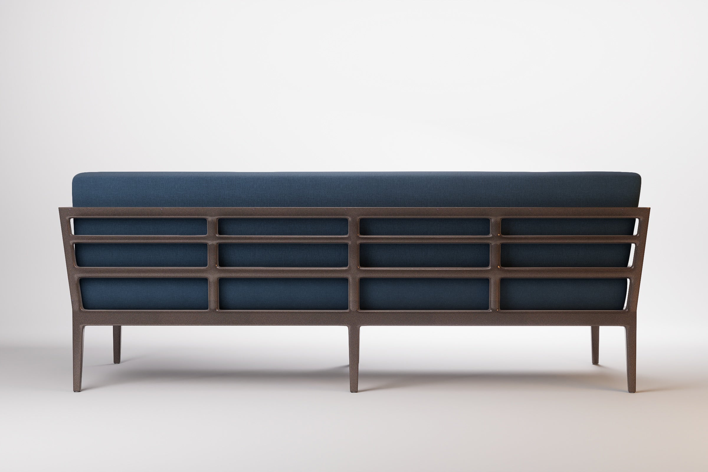 Vienna Outdoor Sofa 3 Seat Aluminium